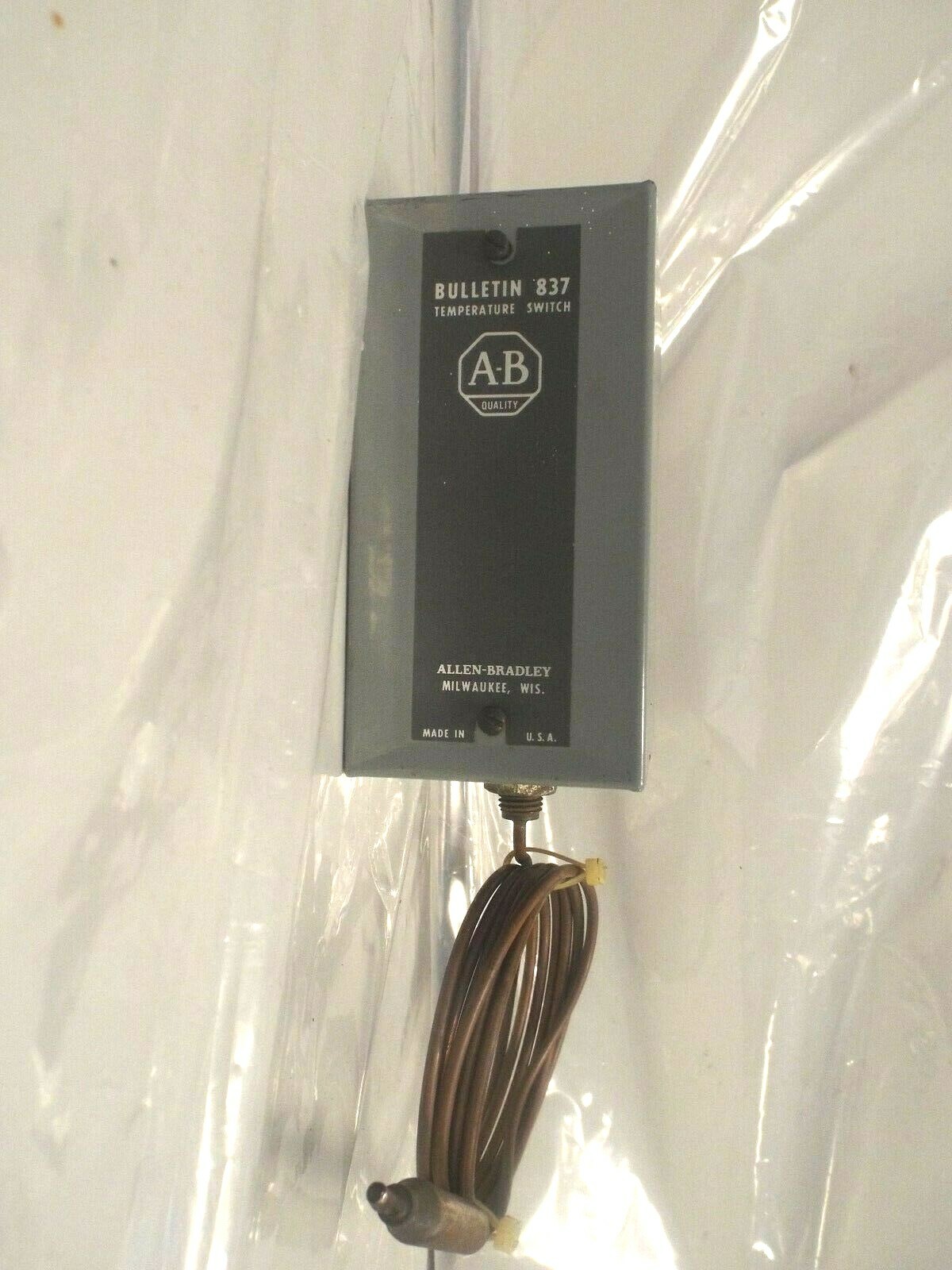 Allen-Bradley 837-A9X15A Max 600 V AC 5 A Temperature Control Switch