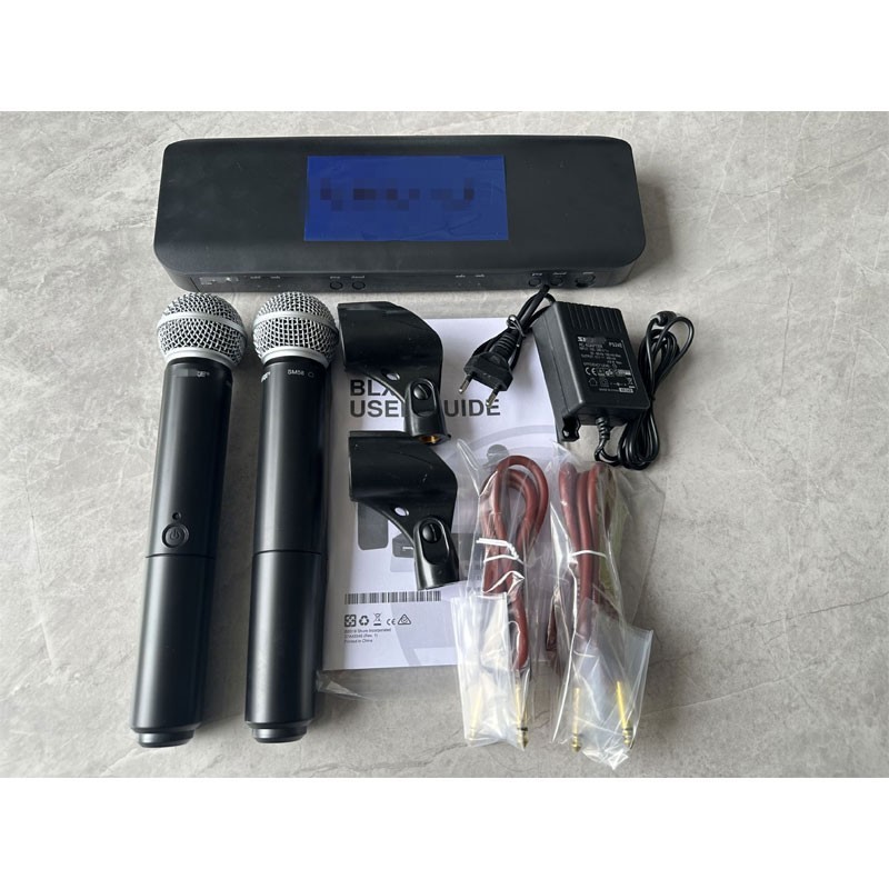 HOT BLX288 SM58 Professional Wireless Microphone 2 with Receiver Stage Handheld