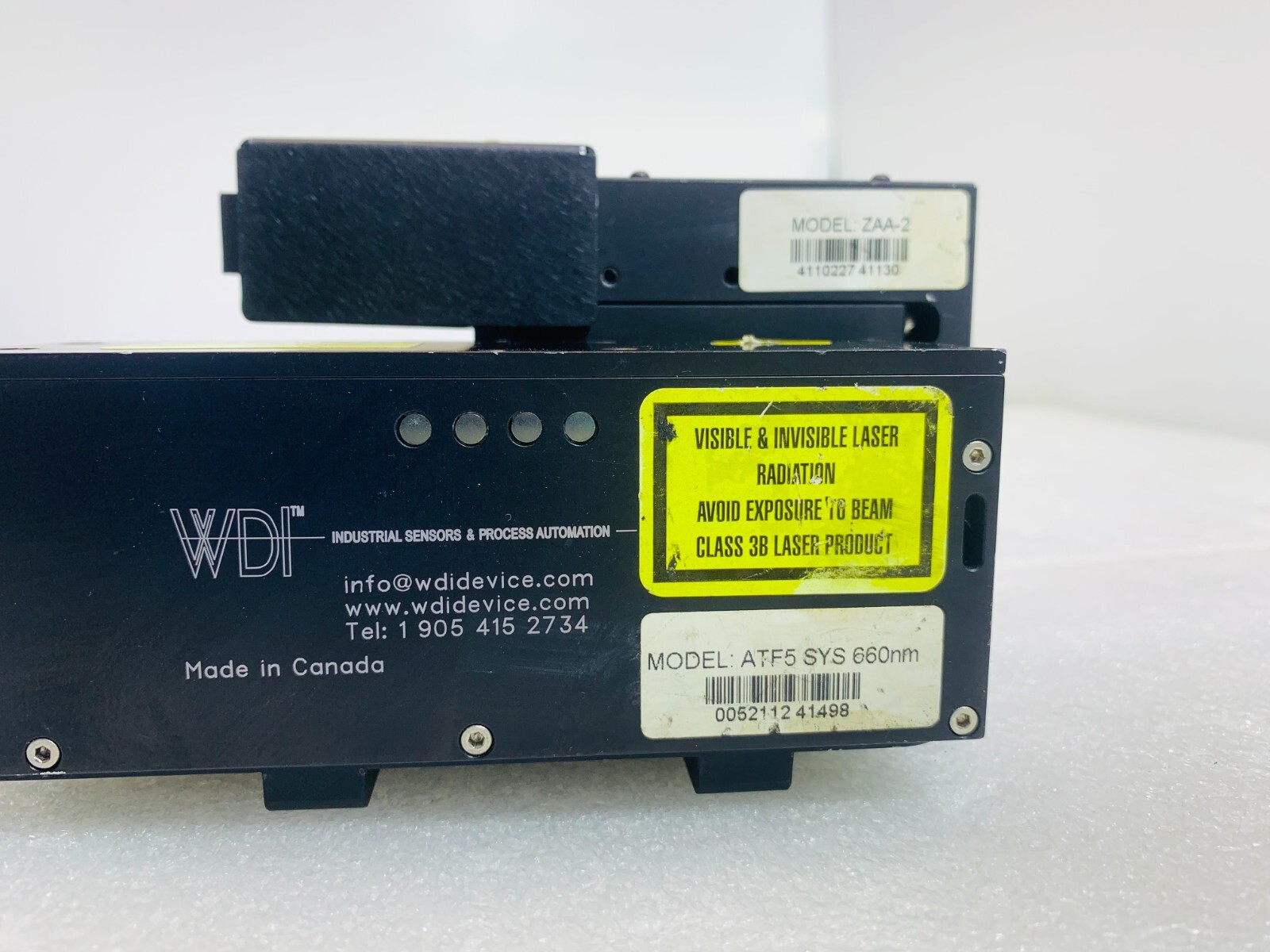 WDI ATF5 SYS 660nm & ZAA-2 & Navitar SK-1-64384 & 1-51820 Lens