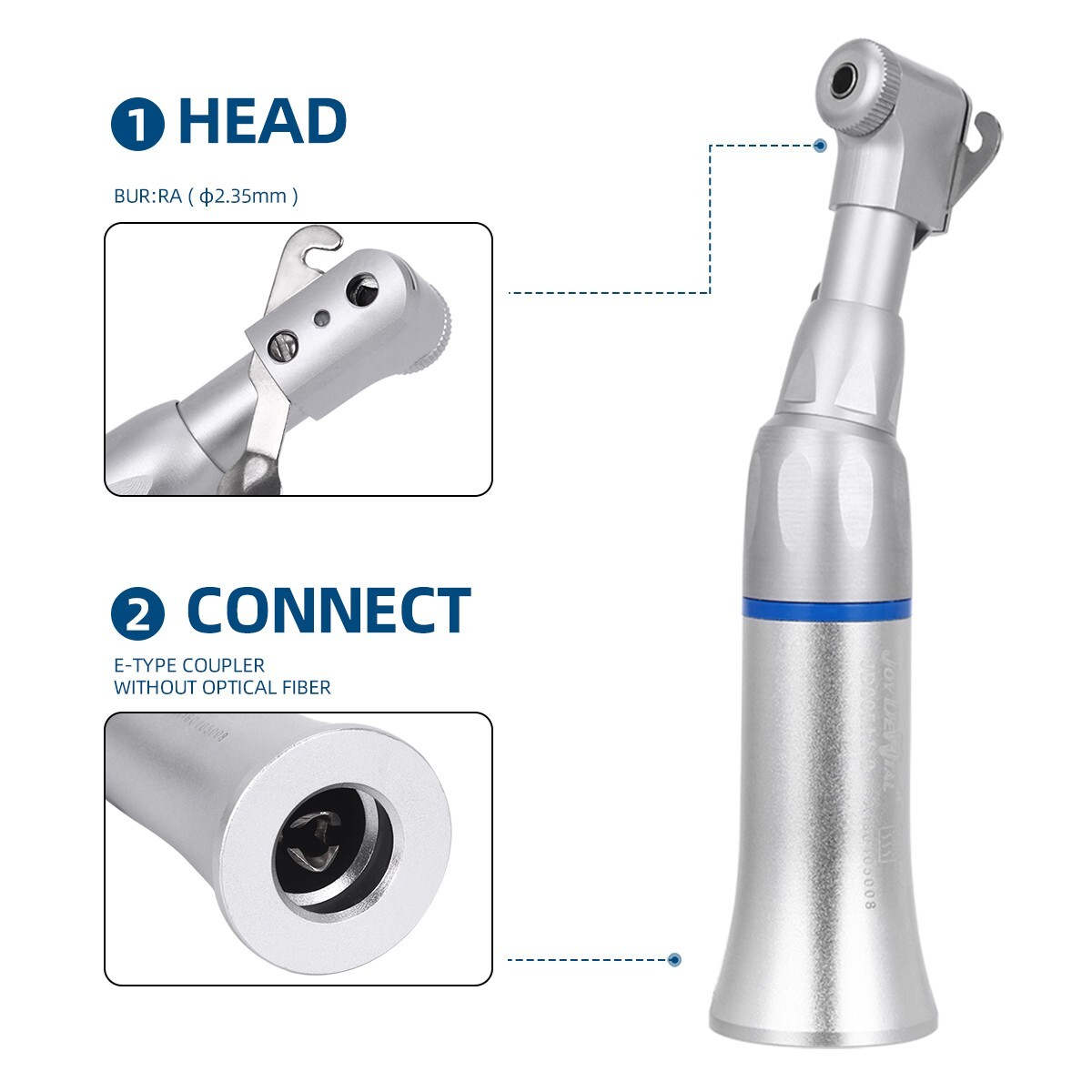 Portable Dental Turbine Unit Weak Suction Work +Air Compressor/Handpiece 2/4Hole