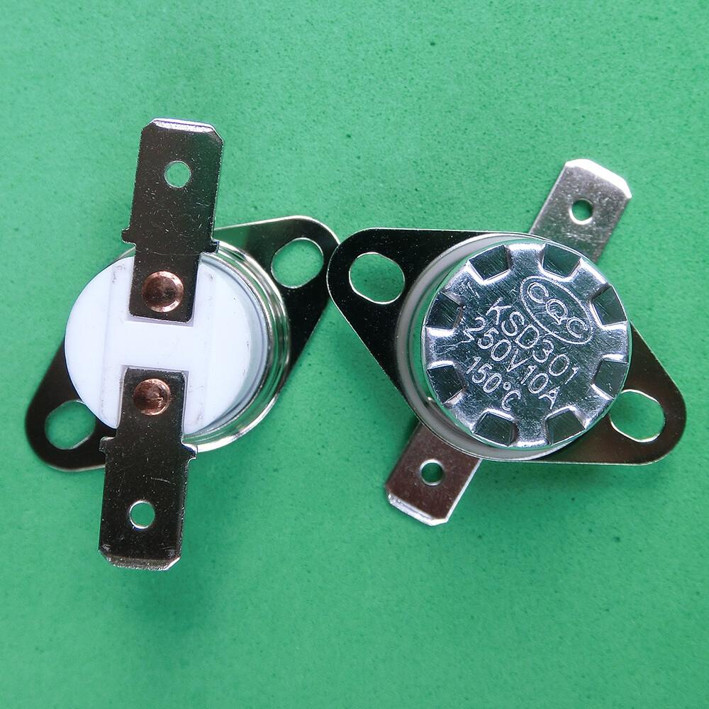 KSD302 10A 150°C~200°C /302~392°F Degree Celsius N.C. Ceramic Temperature Switch