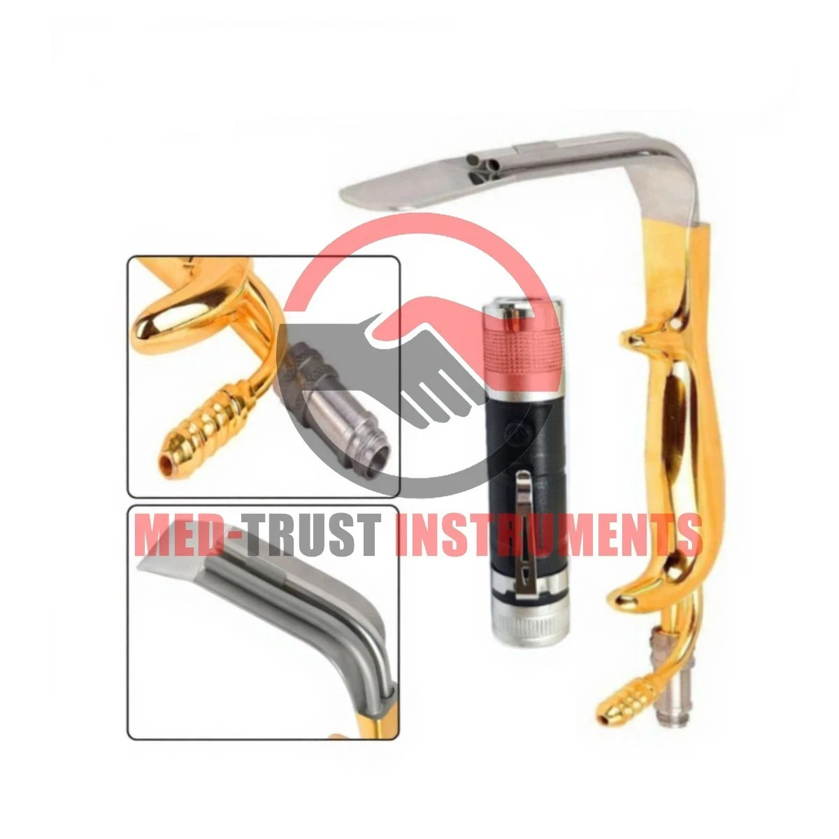 Ferreira Breast Augmentation Retractor Fiber Optic and Led Light Plastic Surgery