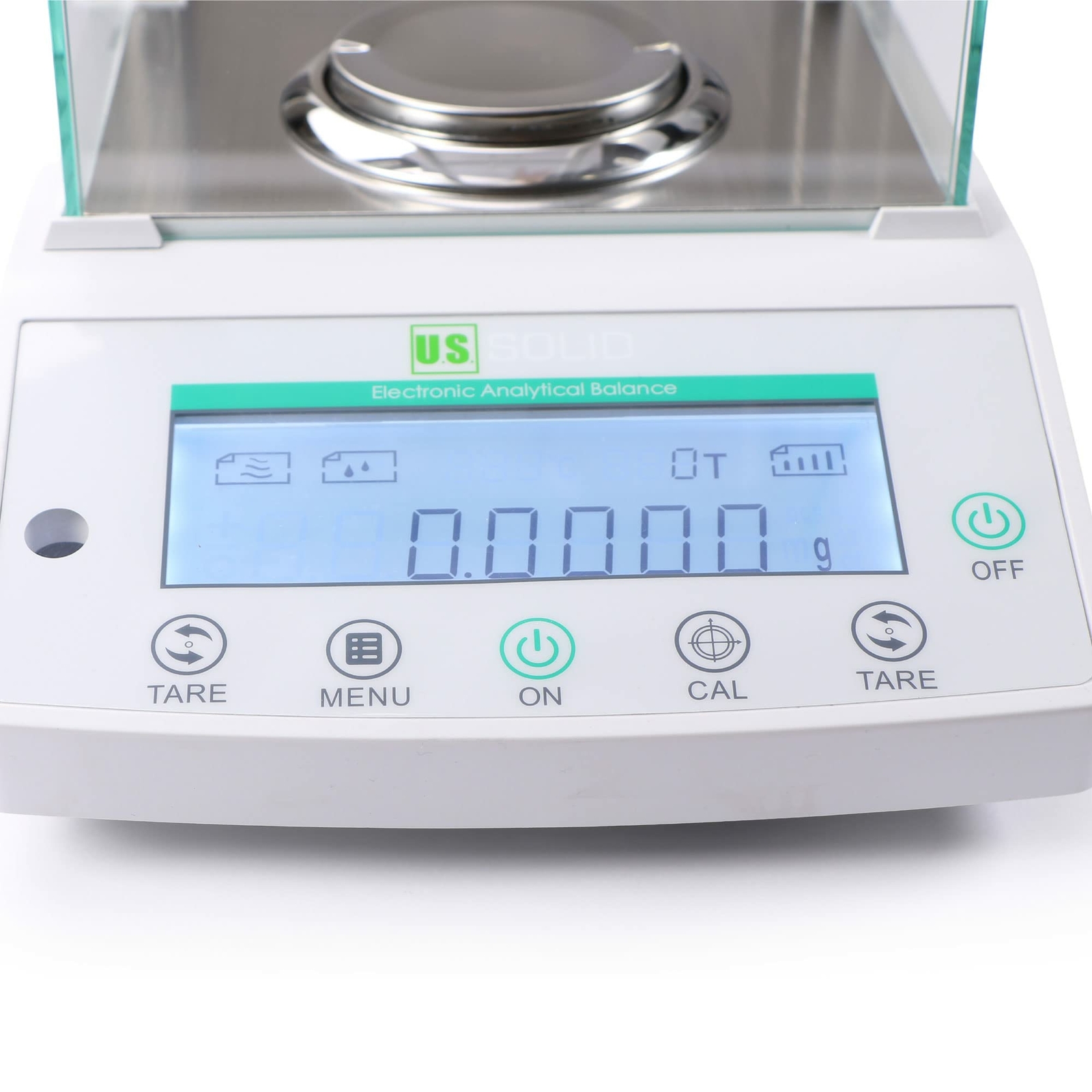 U.S. Solid Analytical Balance 320 x 0.0001 g 0.1mg Scale For Powder And Liquid
