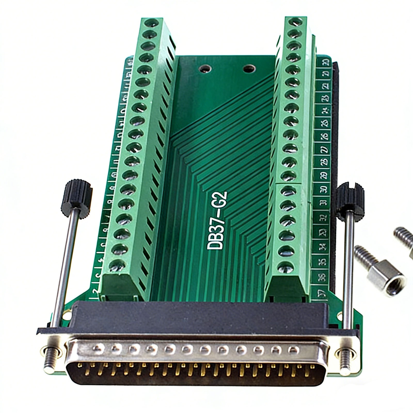 New DB37 Male Breakout Board Connector RS232 D-SUB Serial 37 Pin Port…