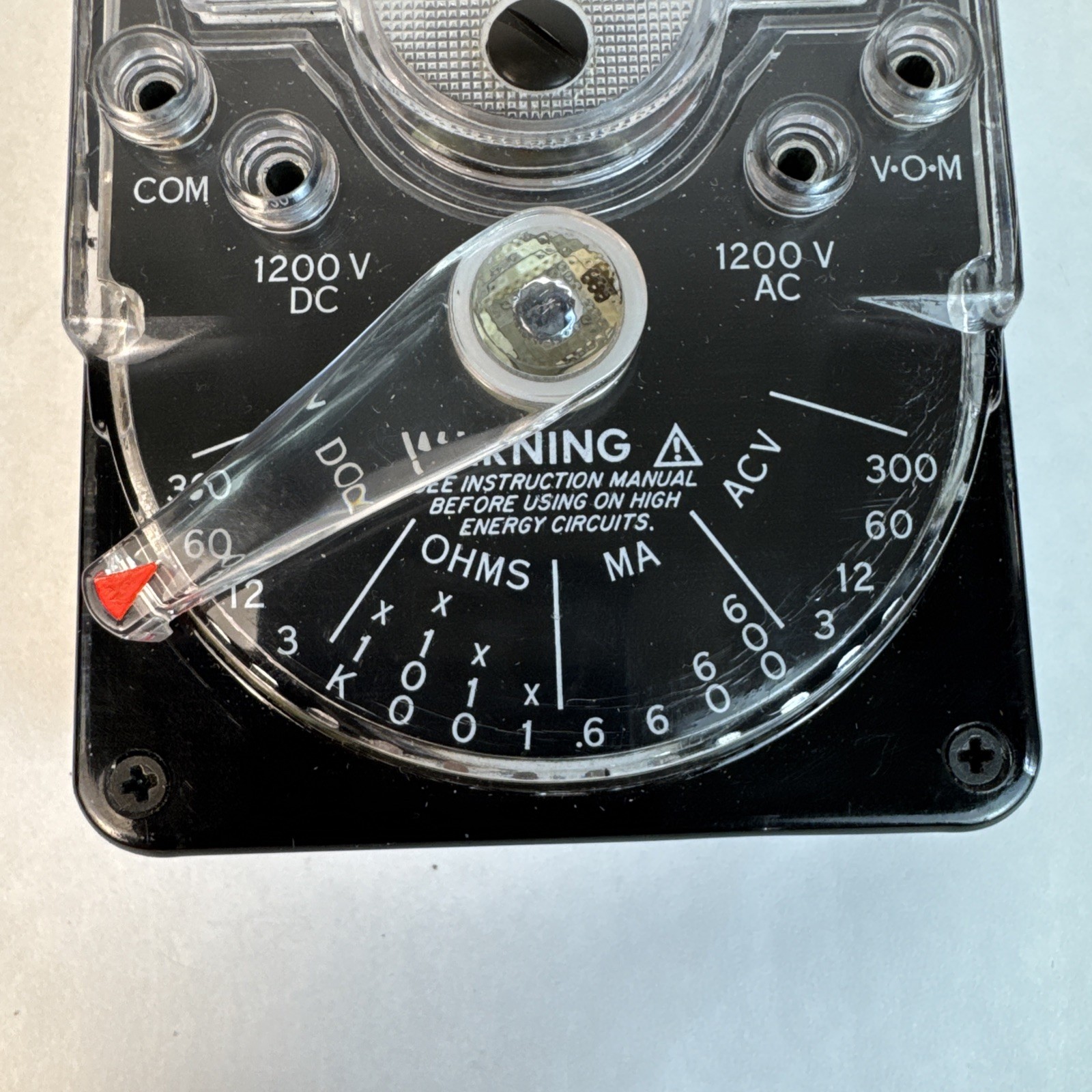 Triplett Model 310 Vintage Multimeter with Probes – New Batterys- Works Perfect!
