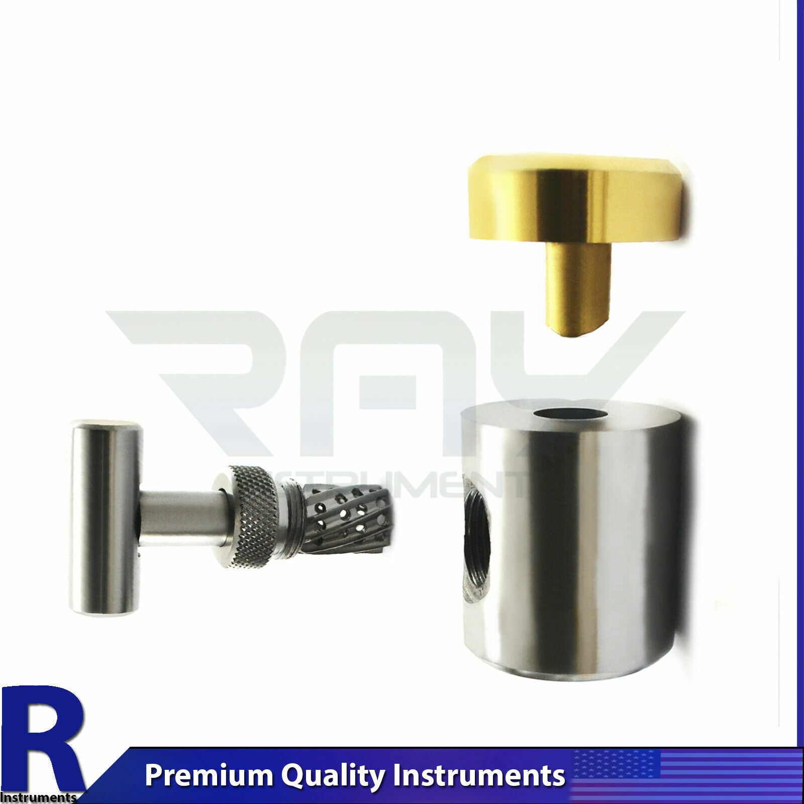 Dental Surgical Grafting Bone Compactor & Orthopedic Implants Bone Crush Lab New