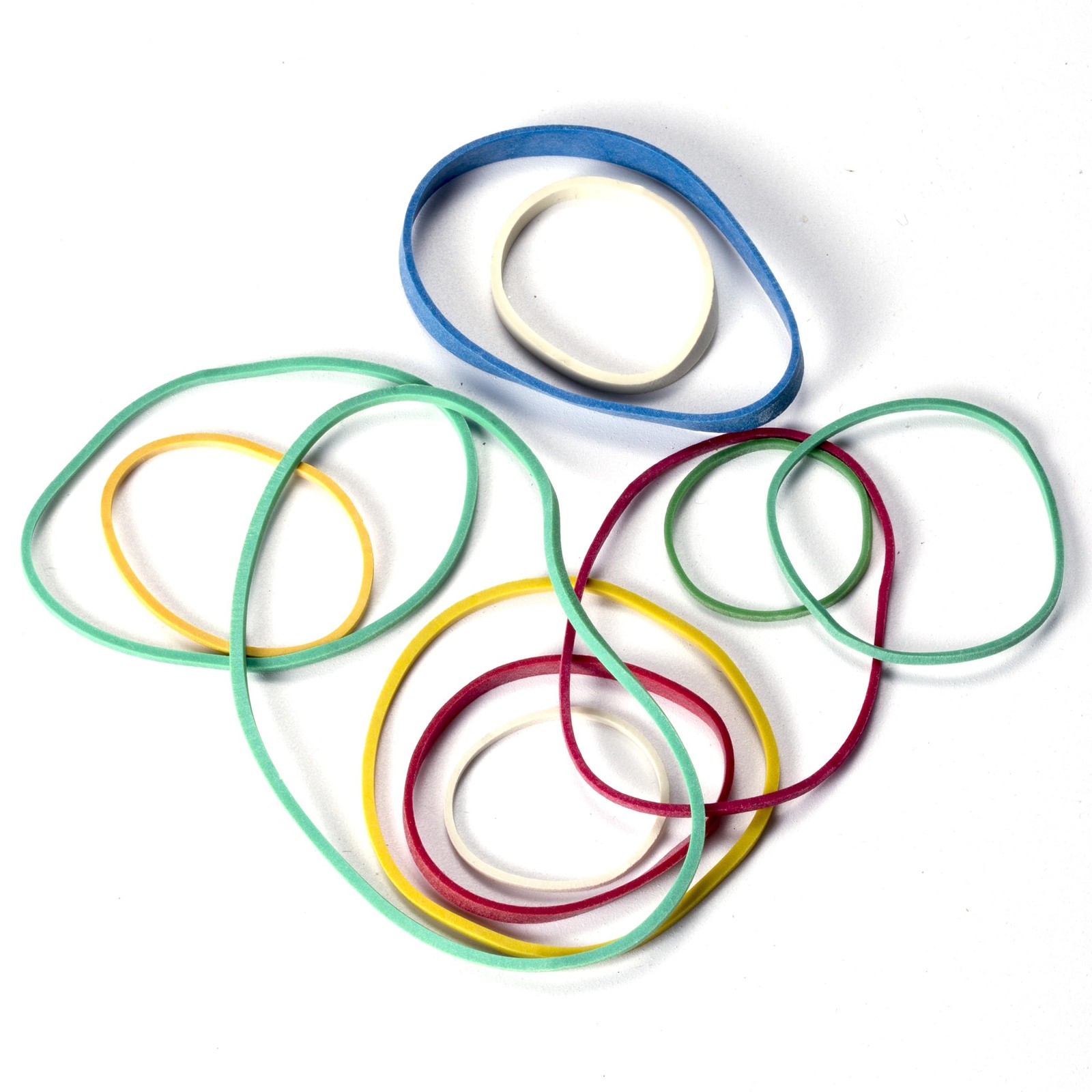 Assorted Size and Color Rubber Bands, 4 oz (82025), 0.05 x 5.75 x 1.75 inches…