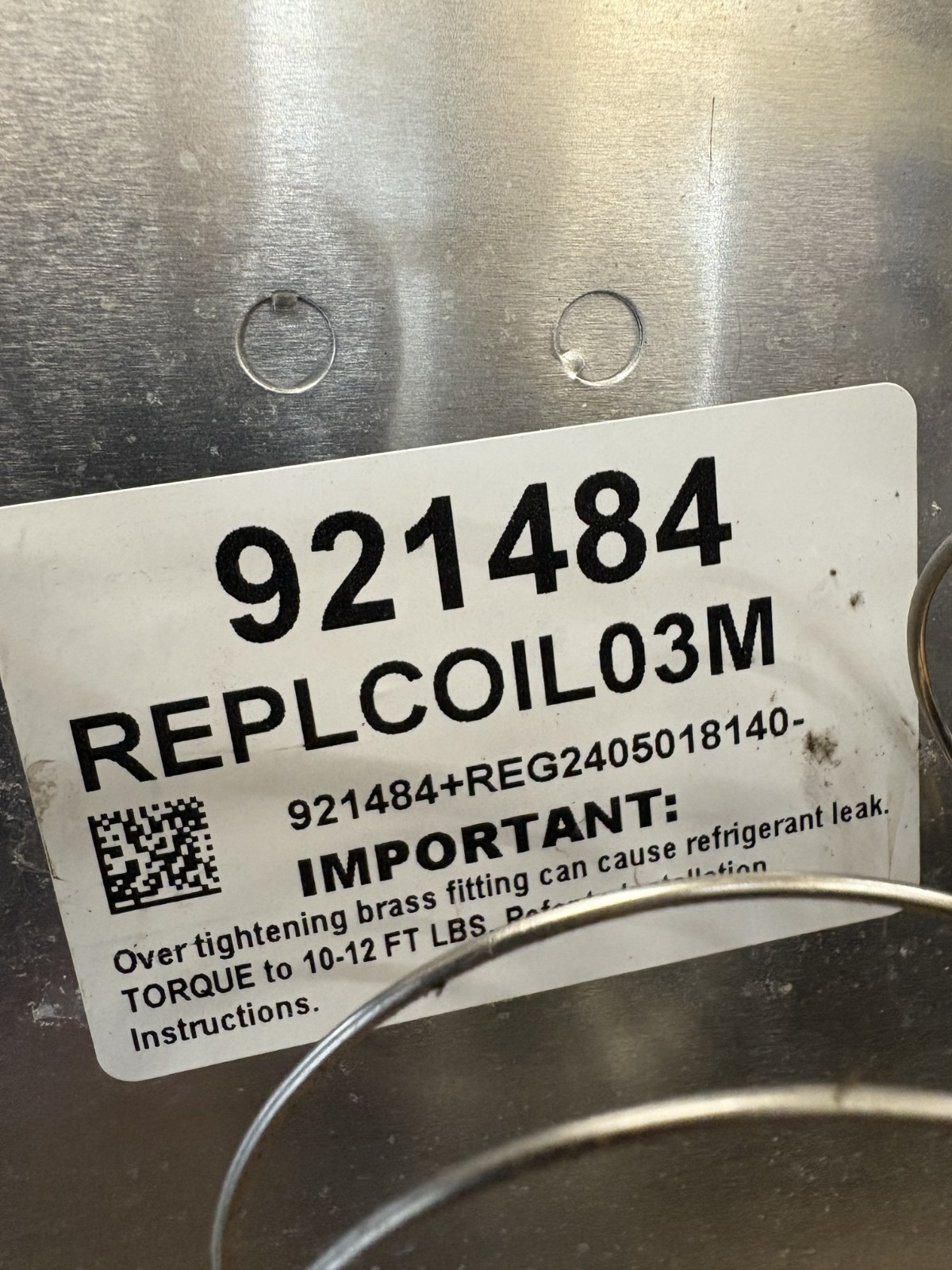 3.0 Ton Ac/HP Upflow/Downflow Uncased A Coil. REPLCOIL03M