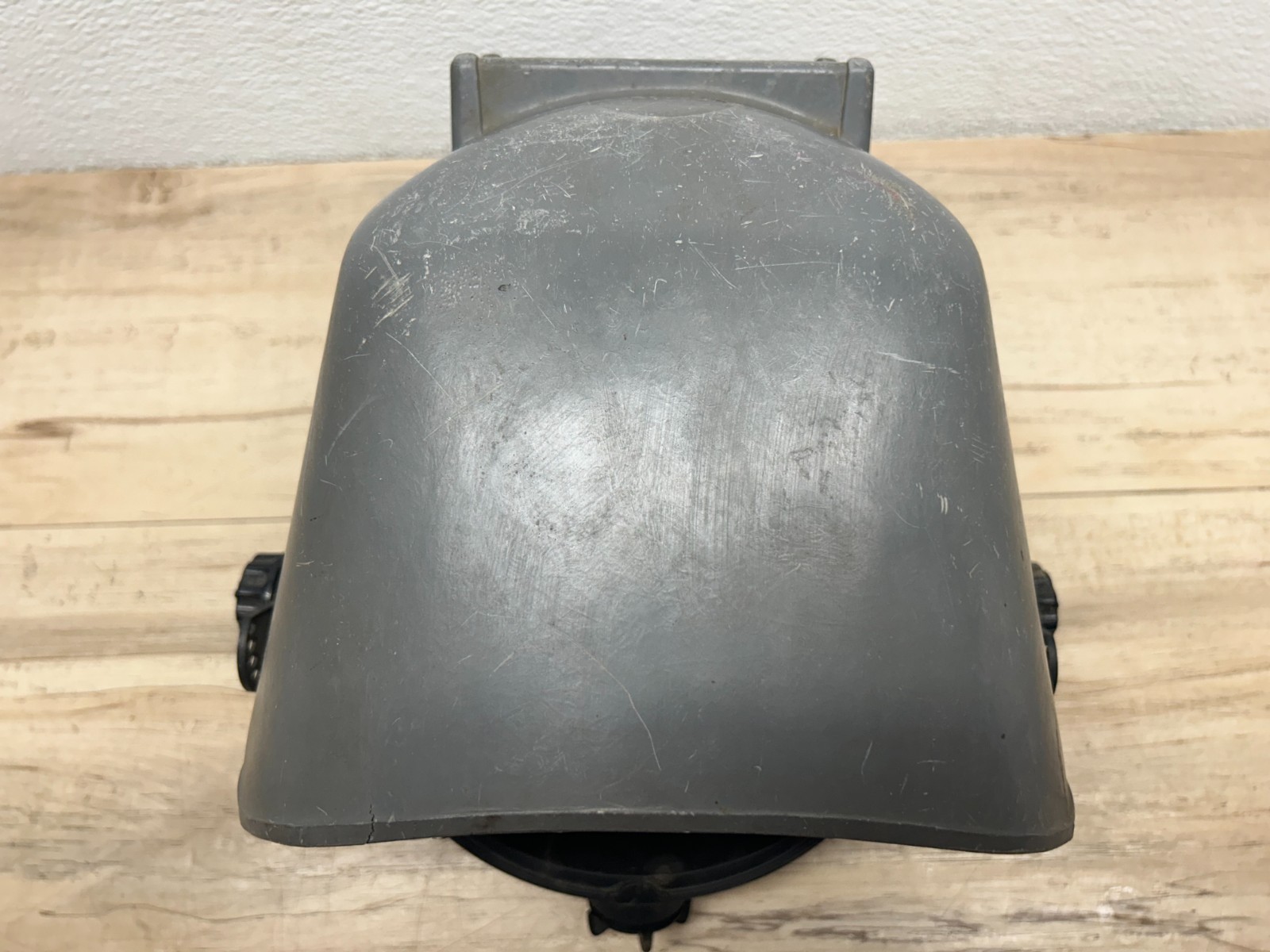 Vintage Fibre-Metal Welders Mask Gray Thermoplastic Welding Helmet
