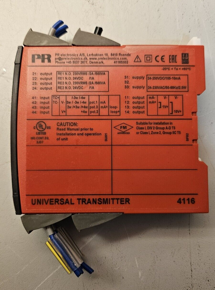 PR signal transmitter 4116 PR4116