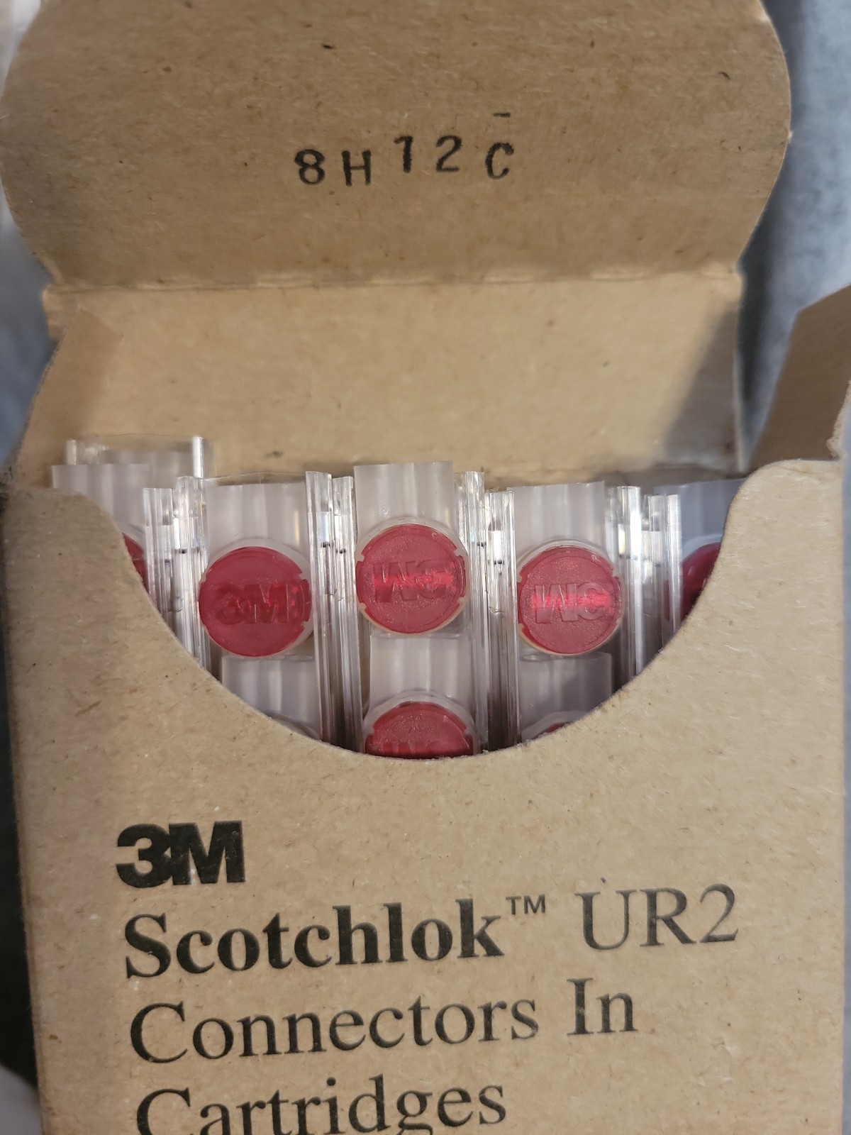 Lot 2 3M Scotchlok UR2 Connectors In Cartridges – 2 Two Boxes 100 Each