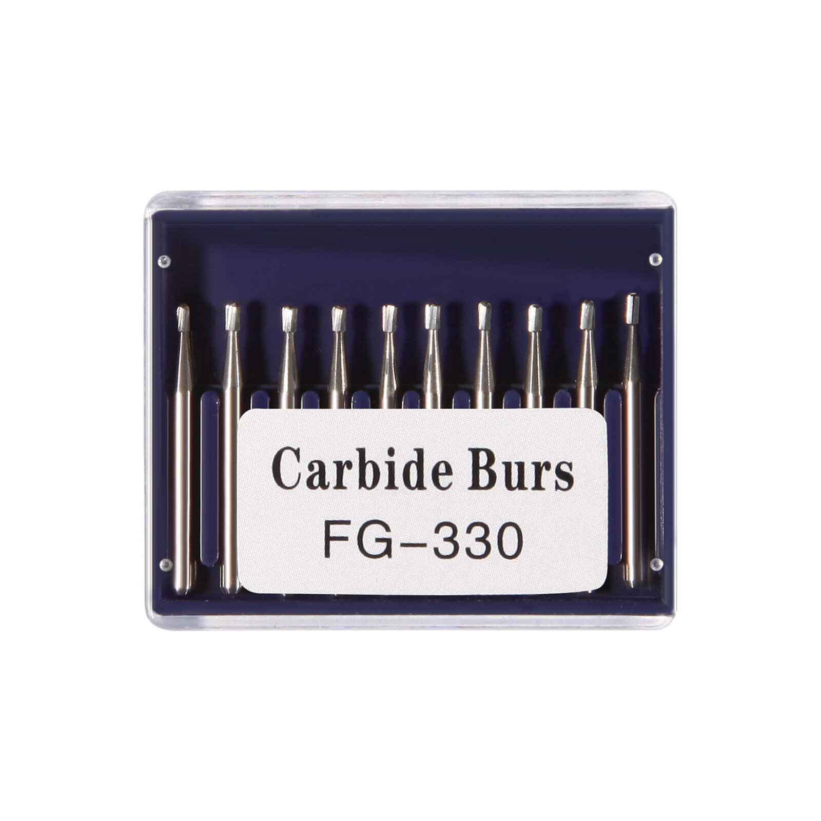 Dental High Speed Burs FG330 Carbide Tungsten FG330 Tapered Fissure Type