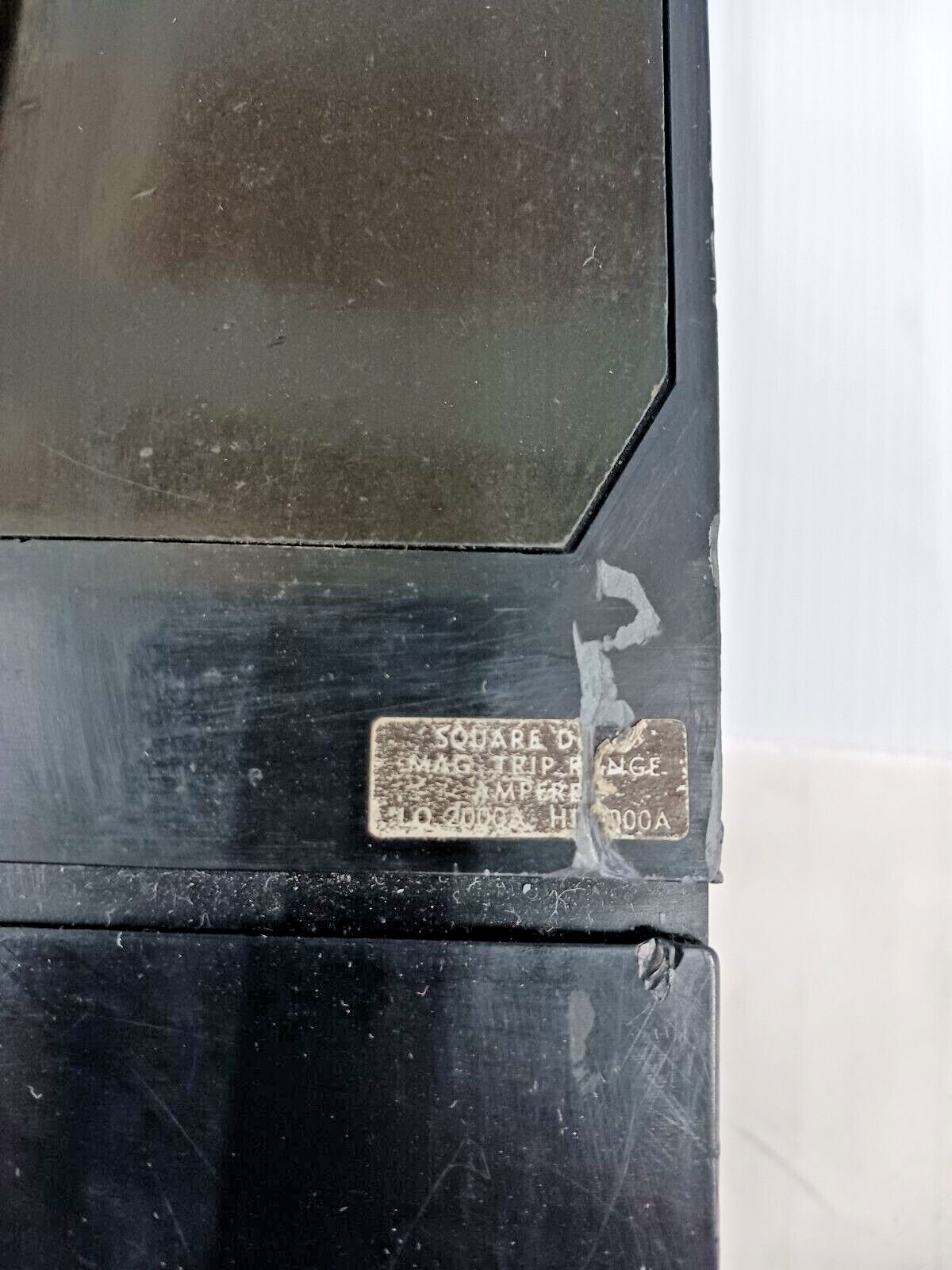 SQUARE D 400 AMP MOLDED CASE CIRCUIT BREAKER 2 POLE 600 VAC MAL26400