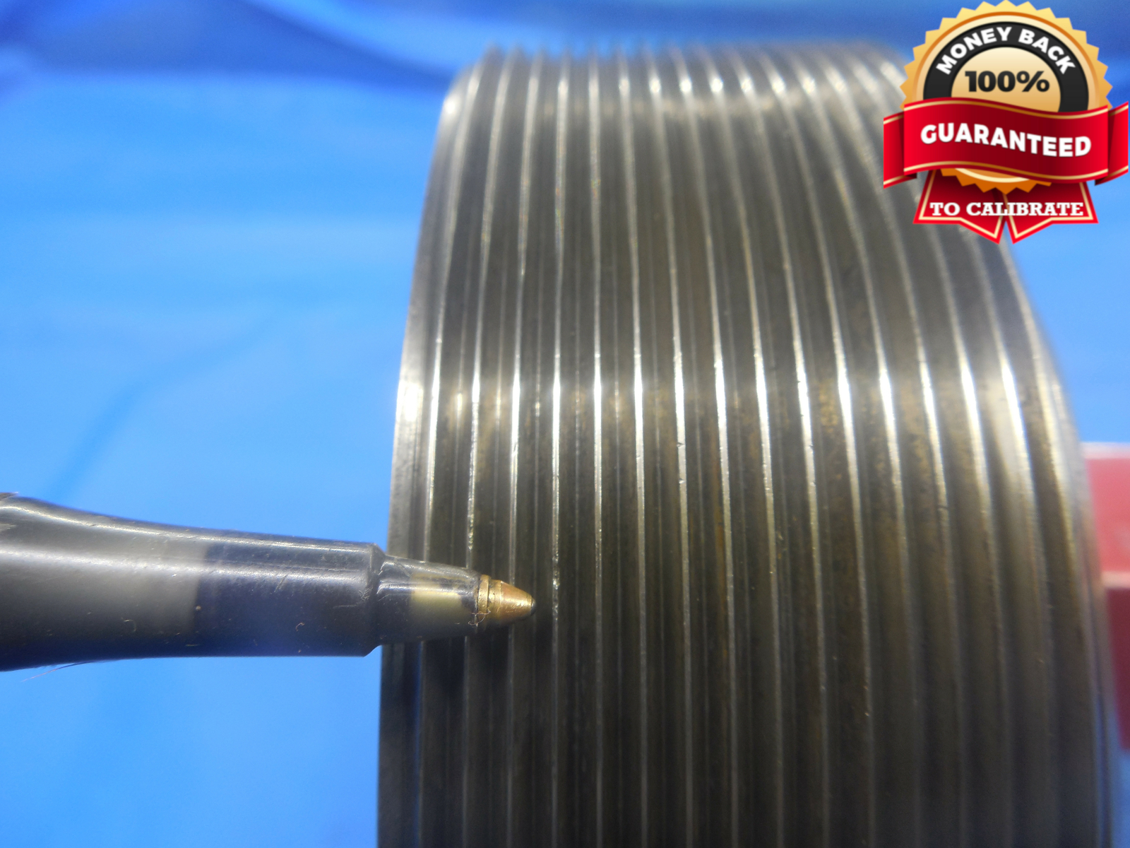 4.600 12 UNS 3B THREAD PLUG GAGE 4.6 GO ONLY P.D. = 4.5459 NS-3B INSPECTION