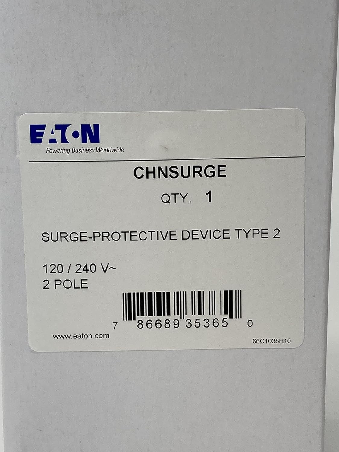 Eaton Type CH Circuit Breaker Surge Protective Device