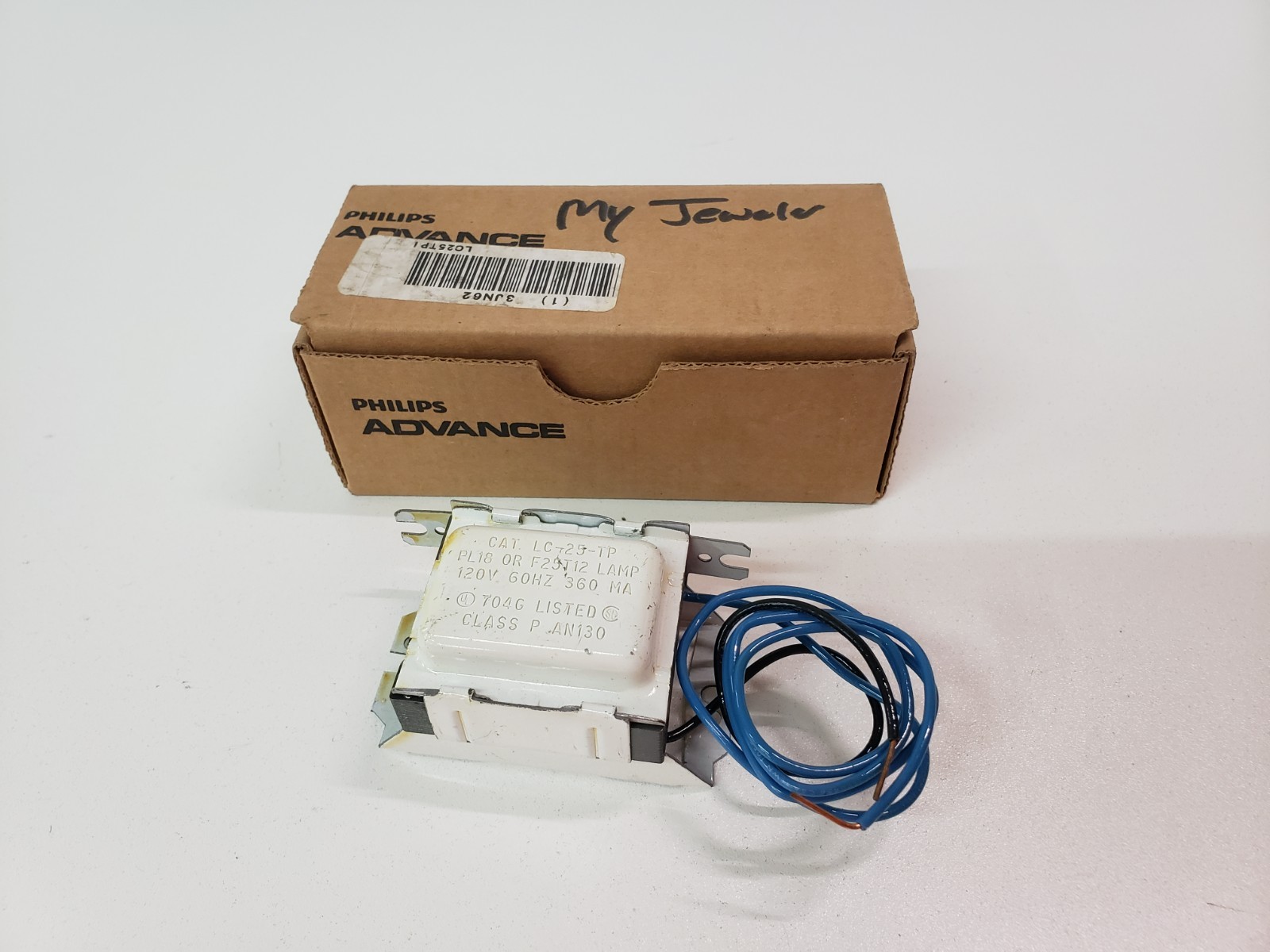 UNUSED – Philips Advance LC25TP Ballast LC-25-TP 120v
