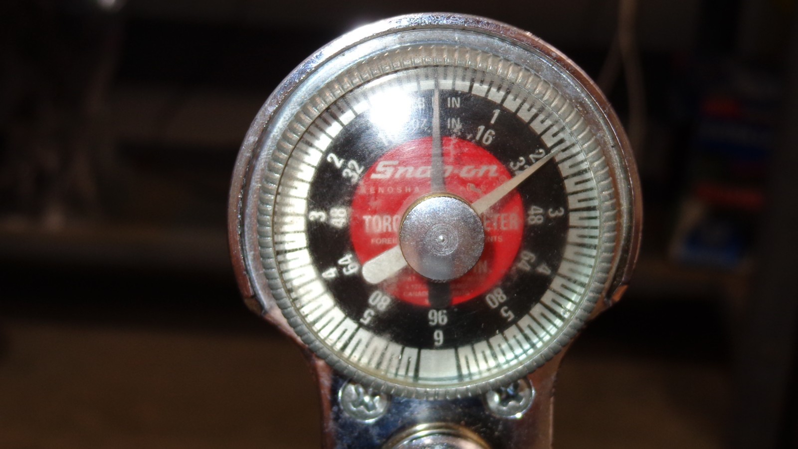 Snap-on Torqometer TQS050FUA Follow-up Torque Driver 1/4″ Drive 0 to 6 in/lbs