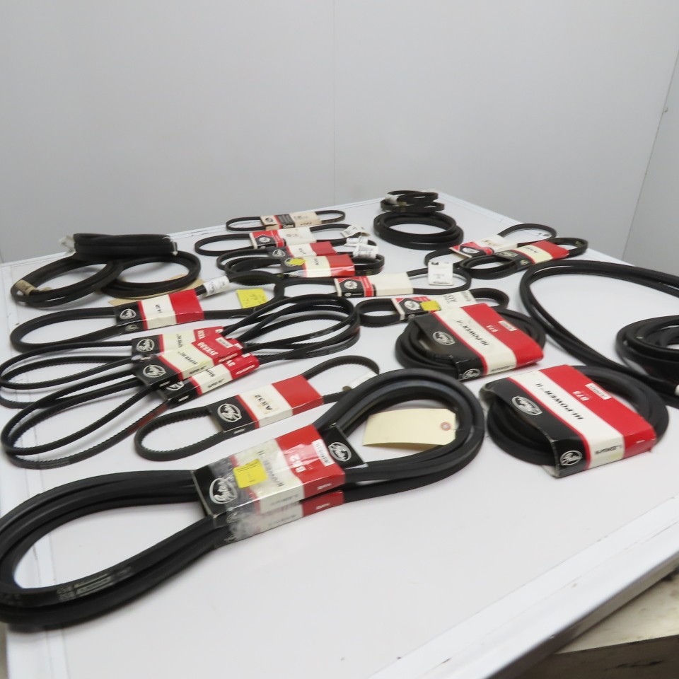 Gates Huge Variety V-Belt AX, 3VX, B, A Section Restock Resell Lot Of 30