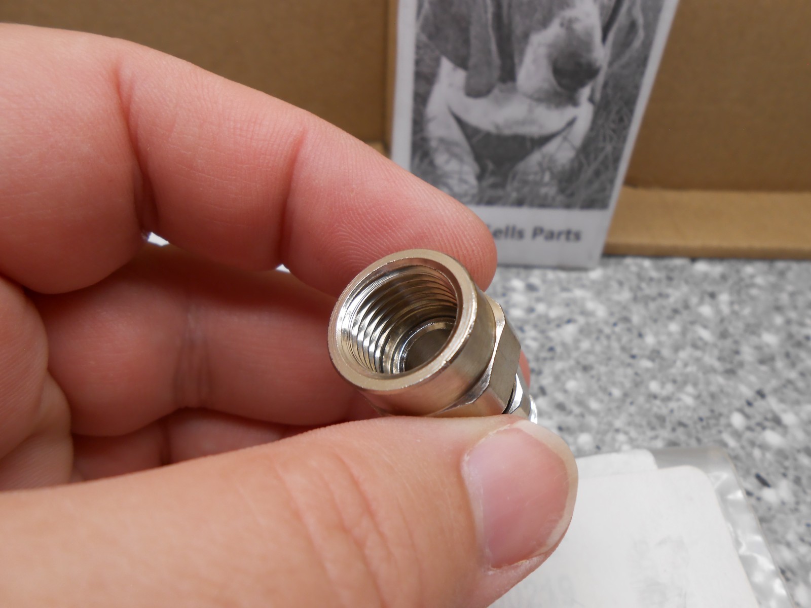 ICS Concrete Saw 71466 Water Delivery System Fitting fits 633GC Series