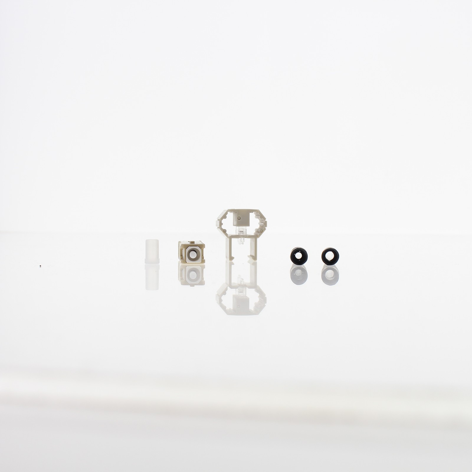 Leviton 49991-MSC-120 SC Beige FastCAM Multimode Pre-Polished Connector OM1