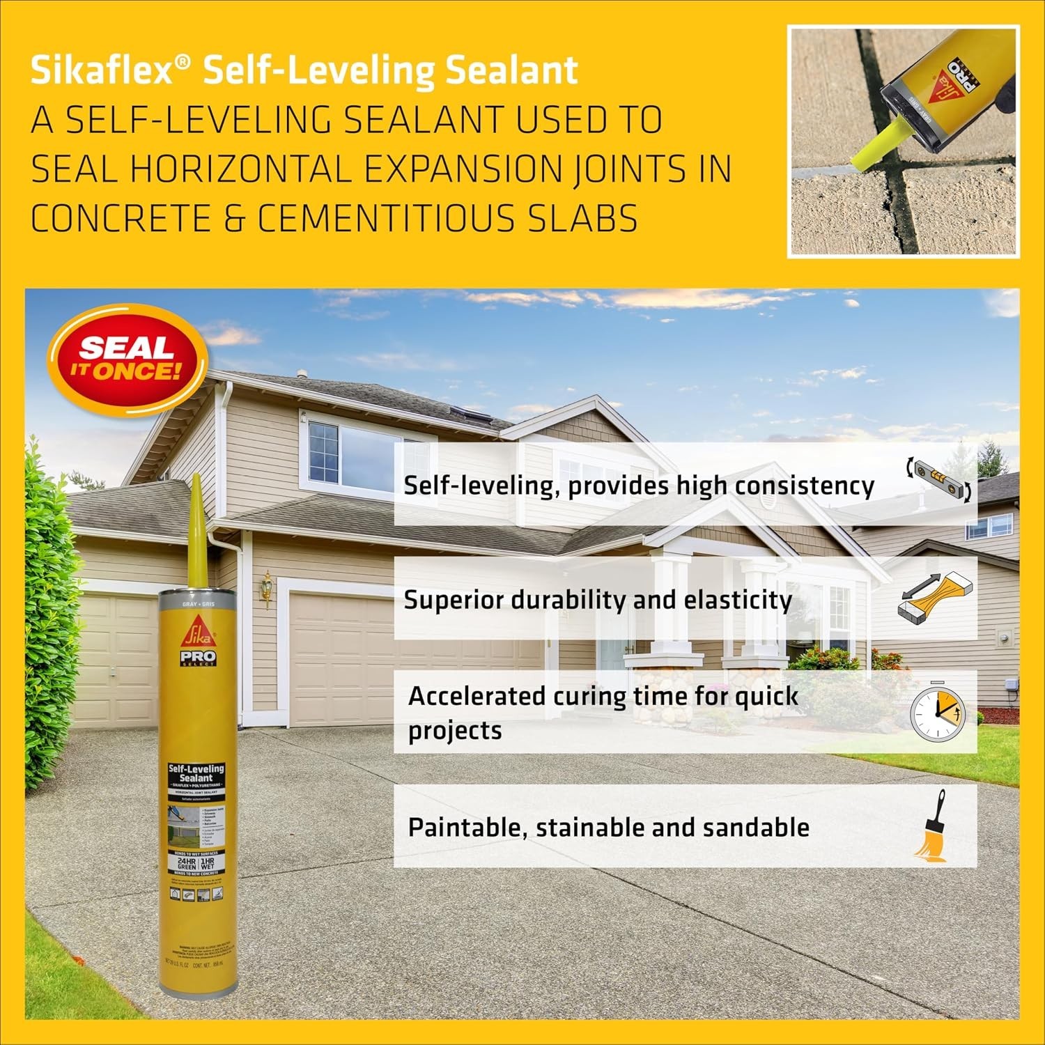 Accelerated Curing Concrete Sealant – 29 fl. oz, 12 Pack