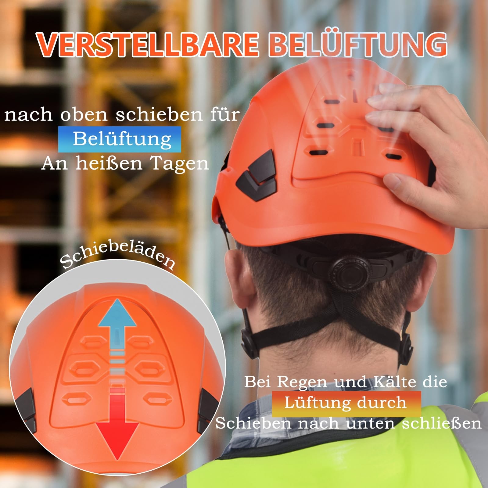 Safety Helmet Vented, Safety Helmet Construction Helmet with EN 397 Industrial Helmet, Ansi Z…