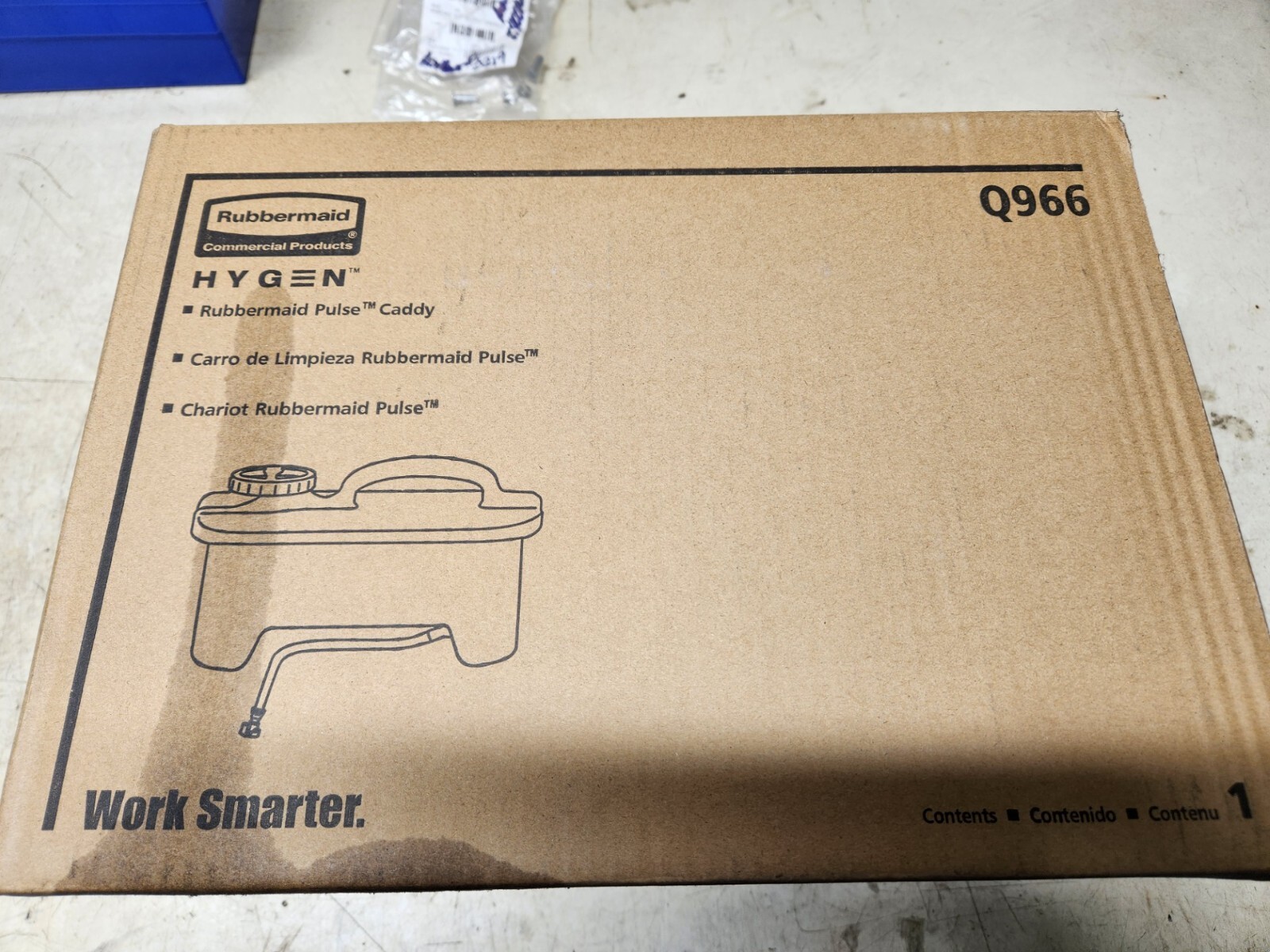 rubbermaid hygen pulse caddy q966