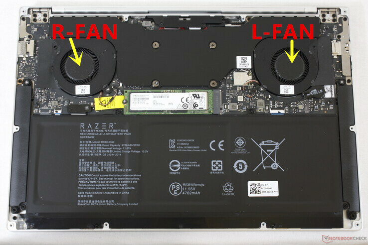 New original Razer Cooling Razer Book 13 RZ09-0357 fan RZ09-03571EM