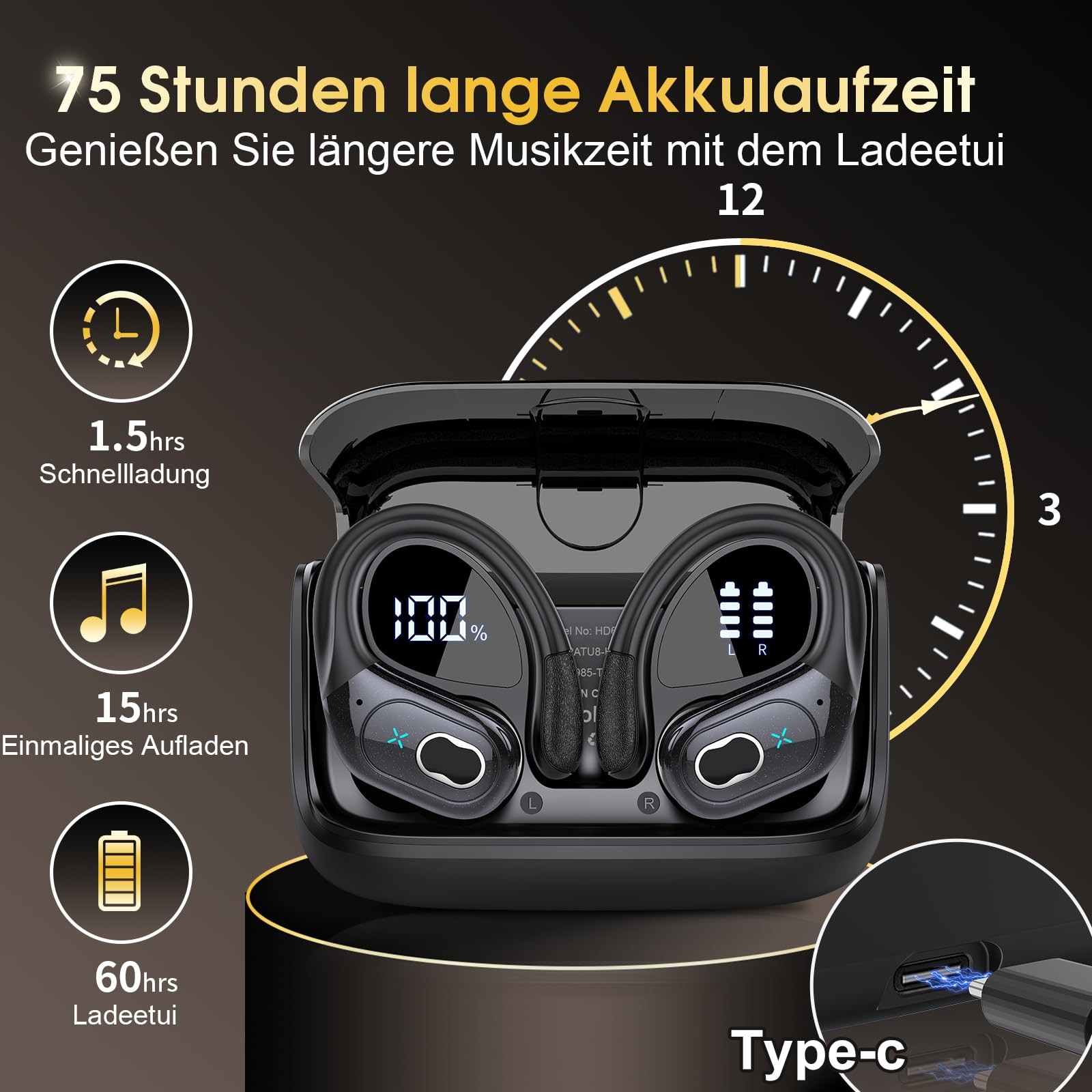 AI Translation Earbuds Real Time, 164 Language Translator Earbud 3-in-1 Bluet…