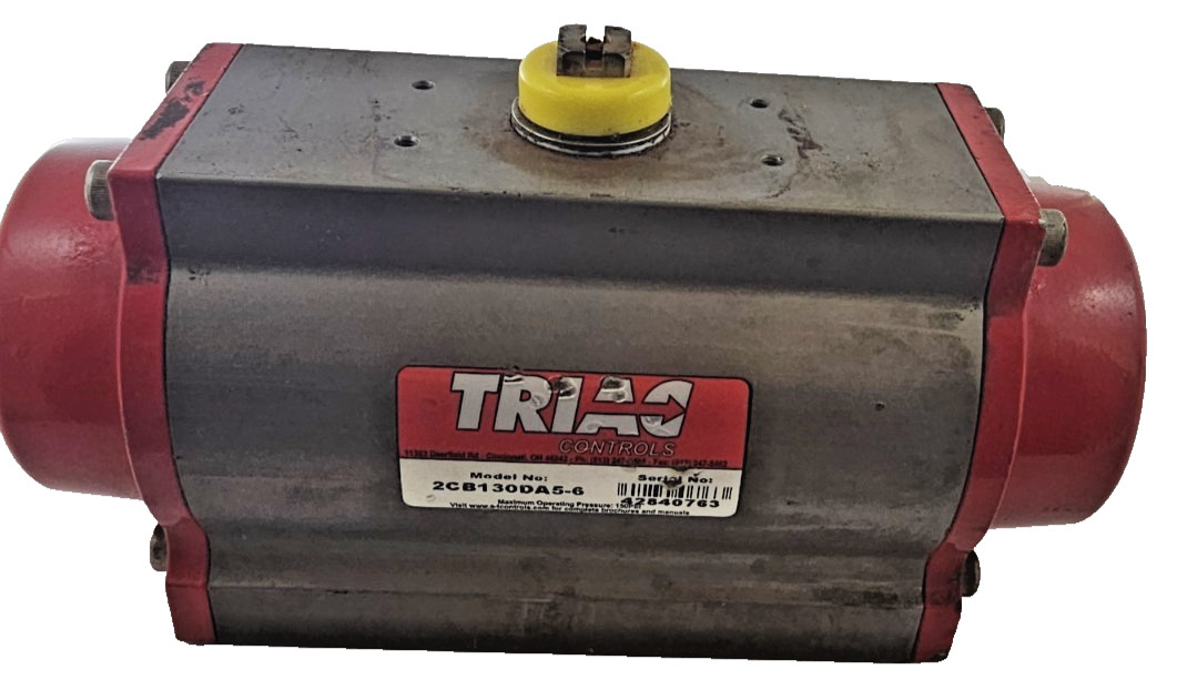 Triac Controls 2CB130DA5-6 Double Acting Actuator 130A 150PSI