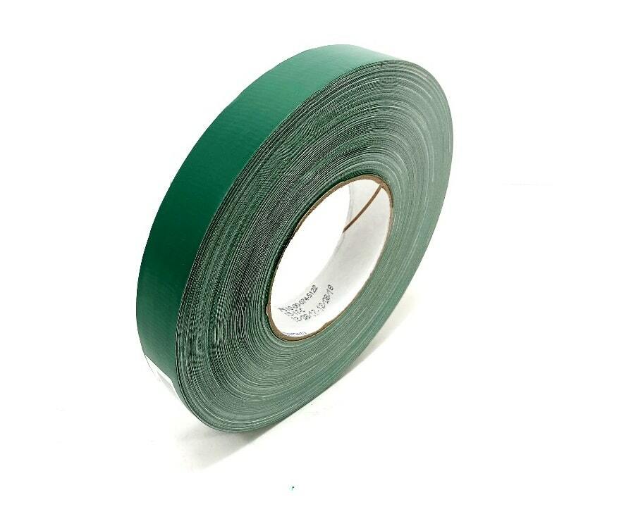 Duct Tape, Waterproof- Dark Green 1″ x 60 yards Roll