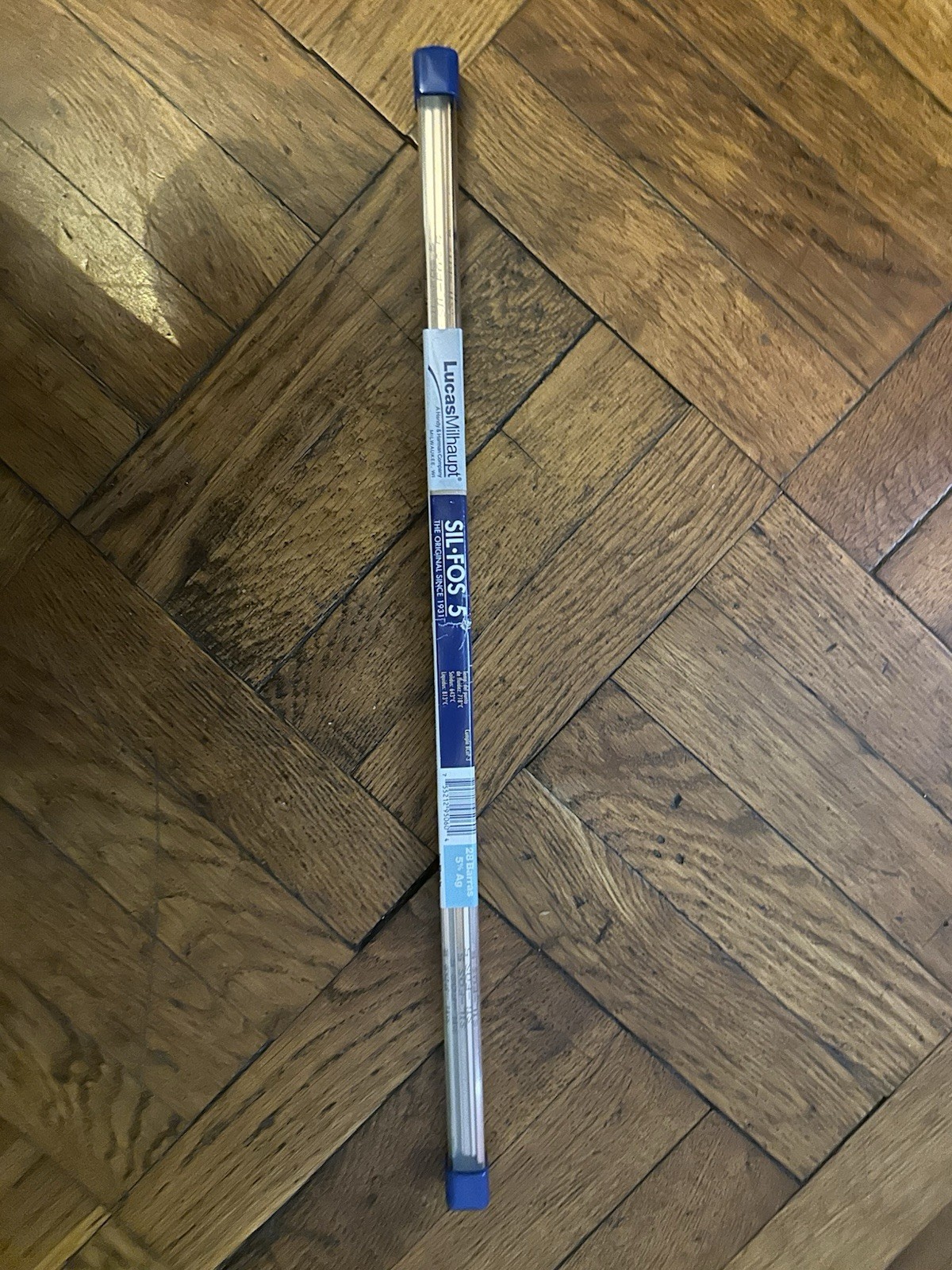 Lucas Milhaupt Sil Fos Silvaloy 5% Silver Solder 28 Rods