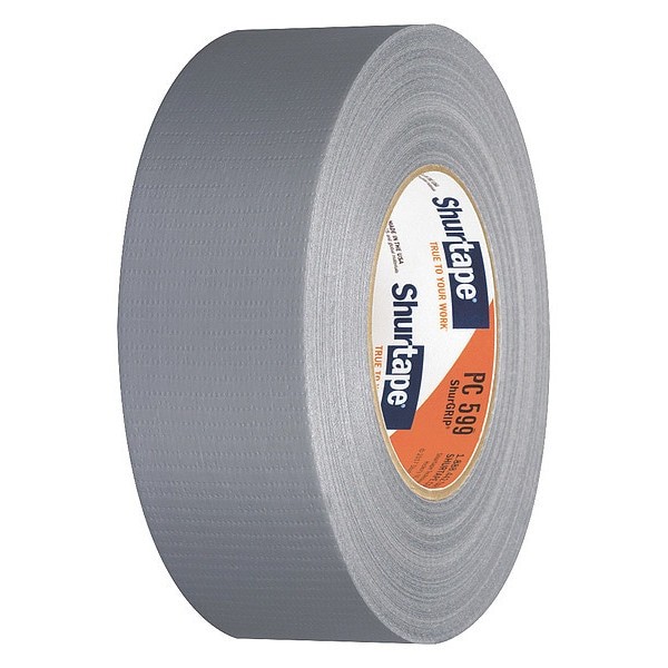 Shurtape Pc 009 Sil-48Mm X 55M-24 Rls/Cs Duct Tape,9 Mil,Silver,Pk24