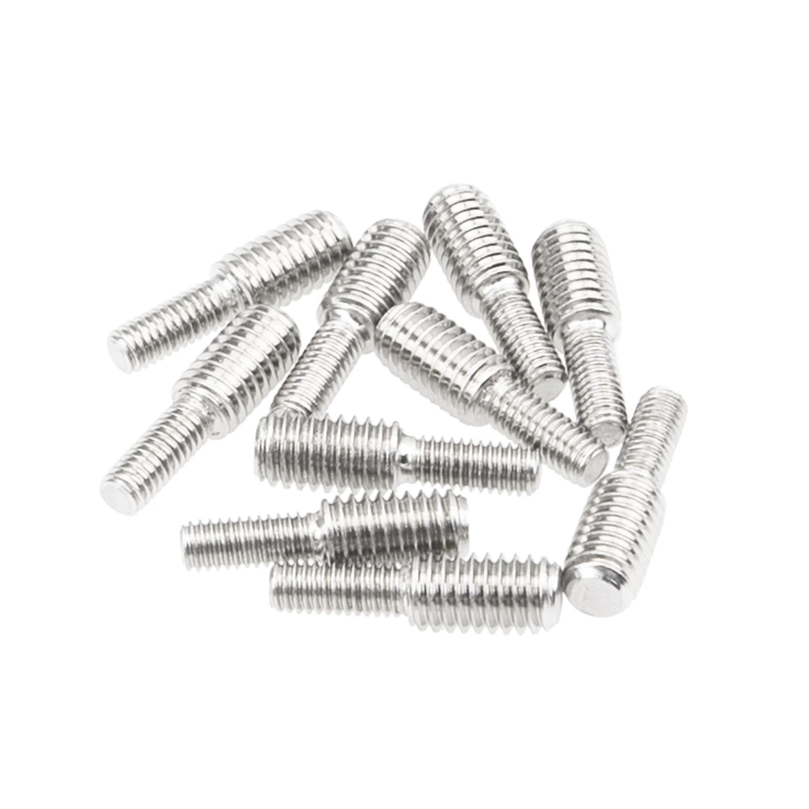 M4x10mm To M6x10mm Double End Threaded Stud Screw Bolt Reducer 10 PCS