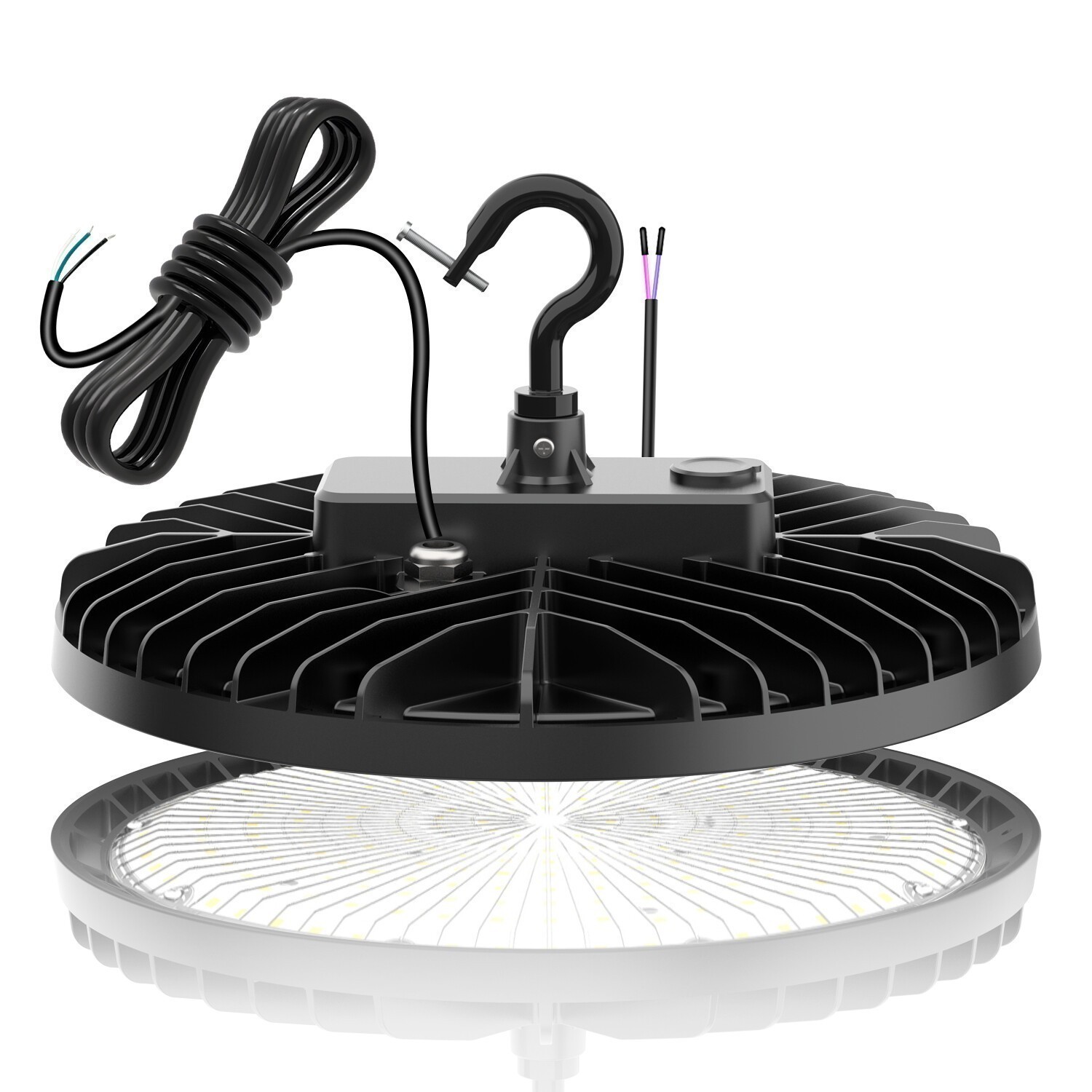 150W UFO High Bay Light 21000lm Commercial Warehouse Lighting (Eqv.600W MH/HPS)