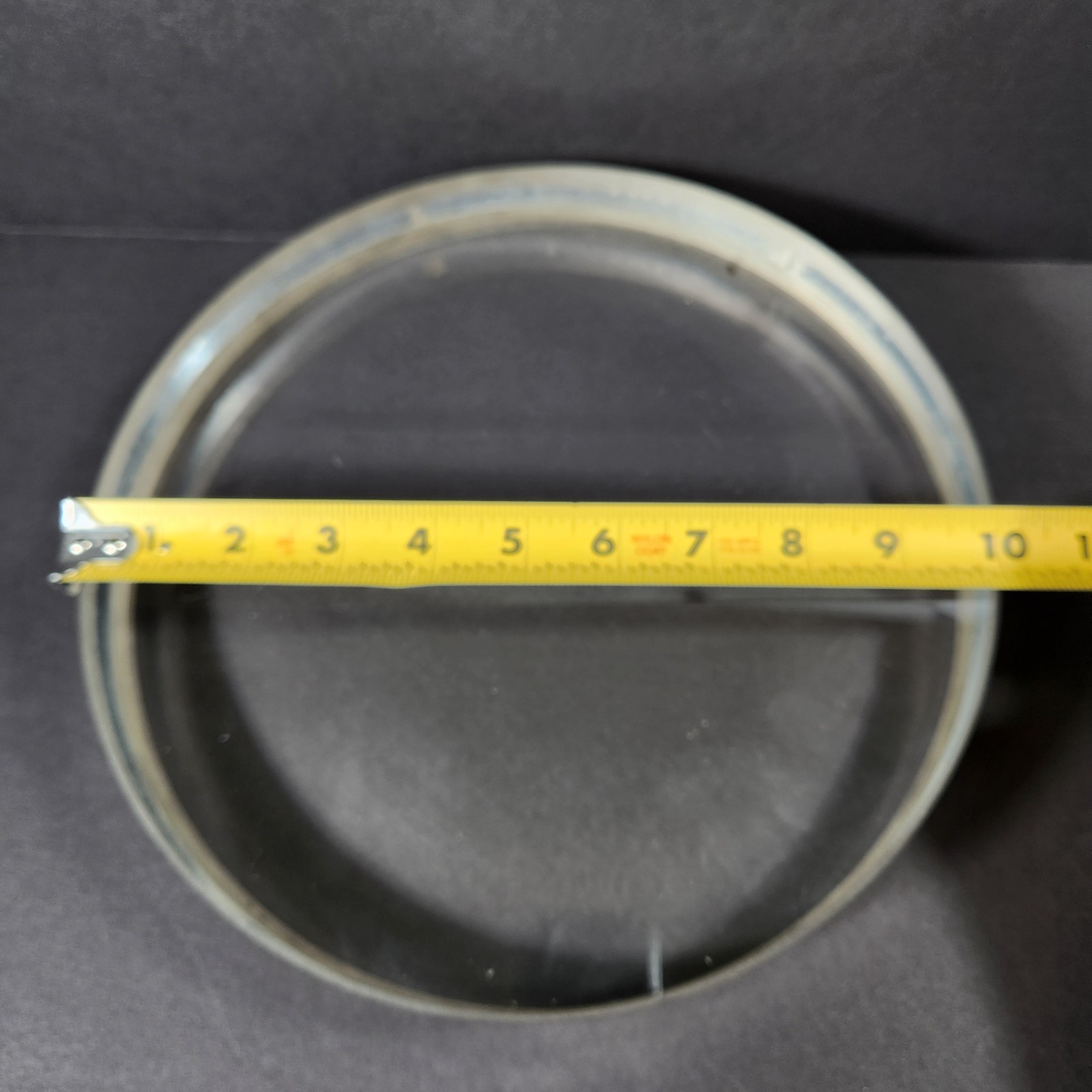 Lapmaster Fused Quartz Optical Flat: 10″ Dual Sided Surface SN43