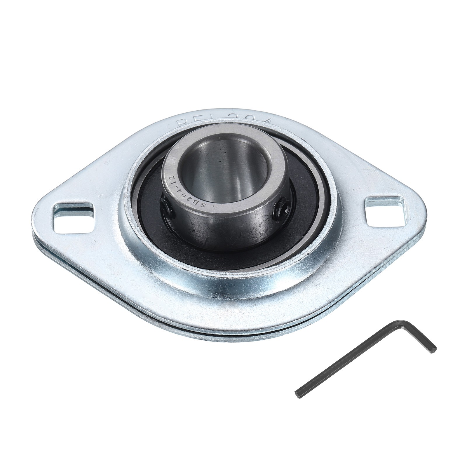 3/4″ Bore Pressed Steel Two Bolt Bearing SBPFL204-12 Wrench New