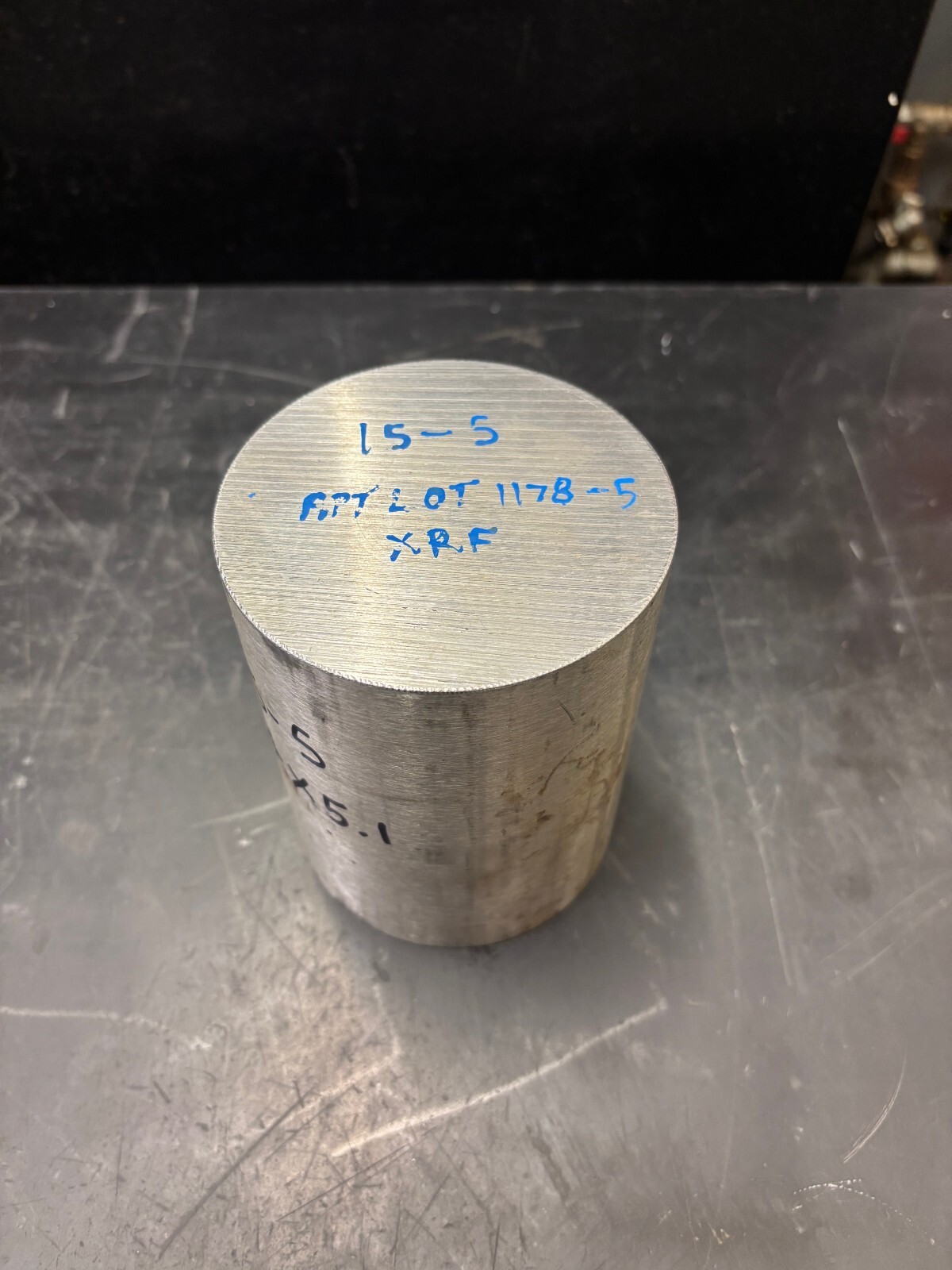 15-5 PH Stainless Steel Rod, 4.00″ Diameter x 5.10″ Length