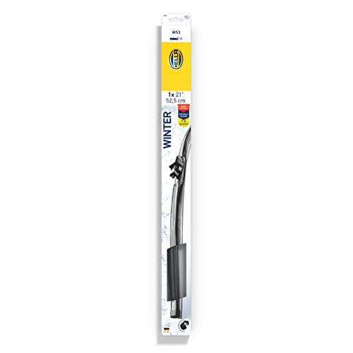 21 Inch Black Wiper Blade with Anti Clogging Winter Rubber Vehicle Specific Fit