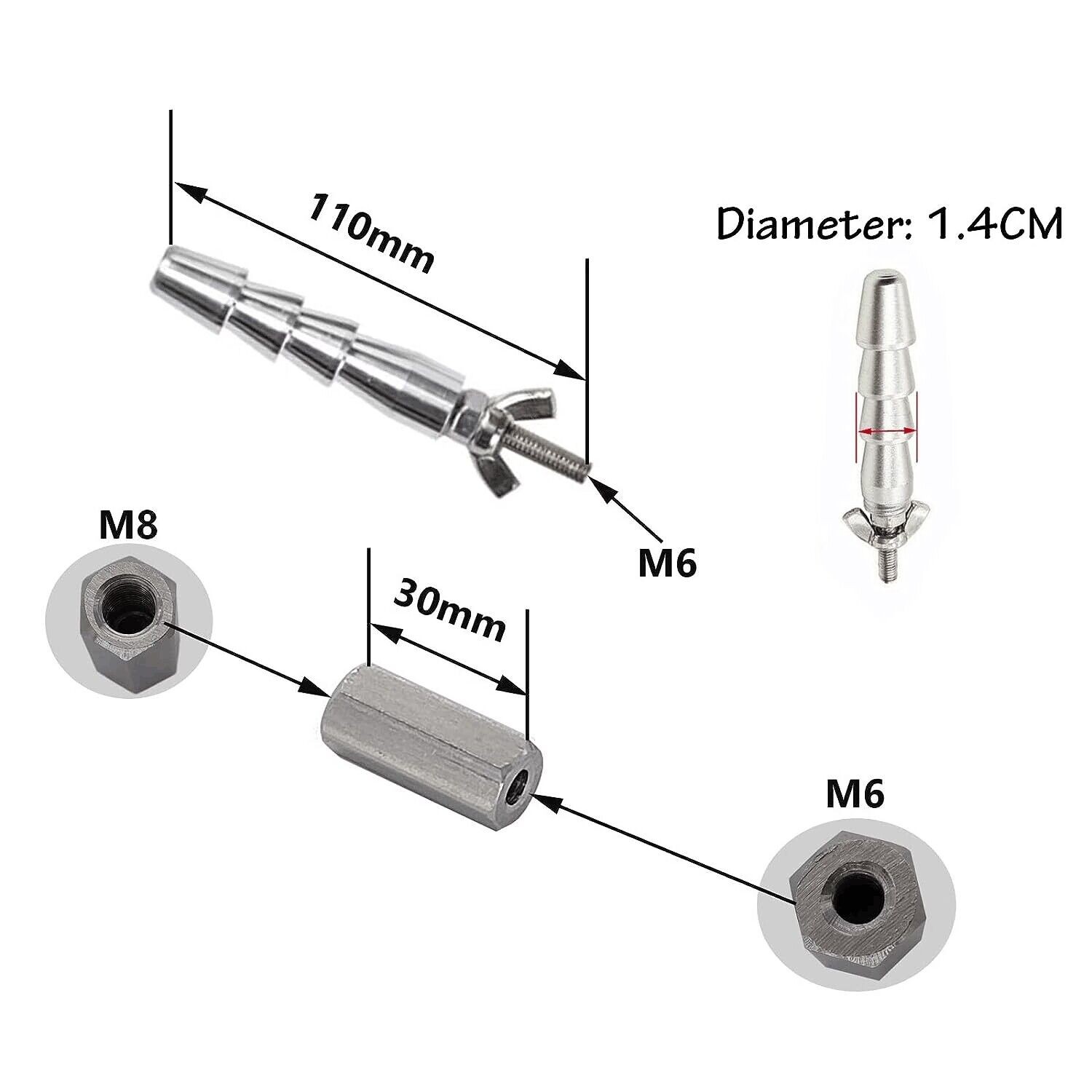 DC 24V 150mm 160rpm DIY Design Cycling Reciprocating Motor Linear Actuator Fast