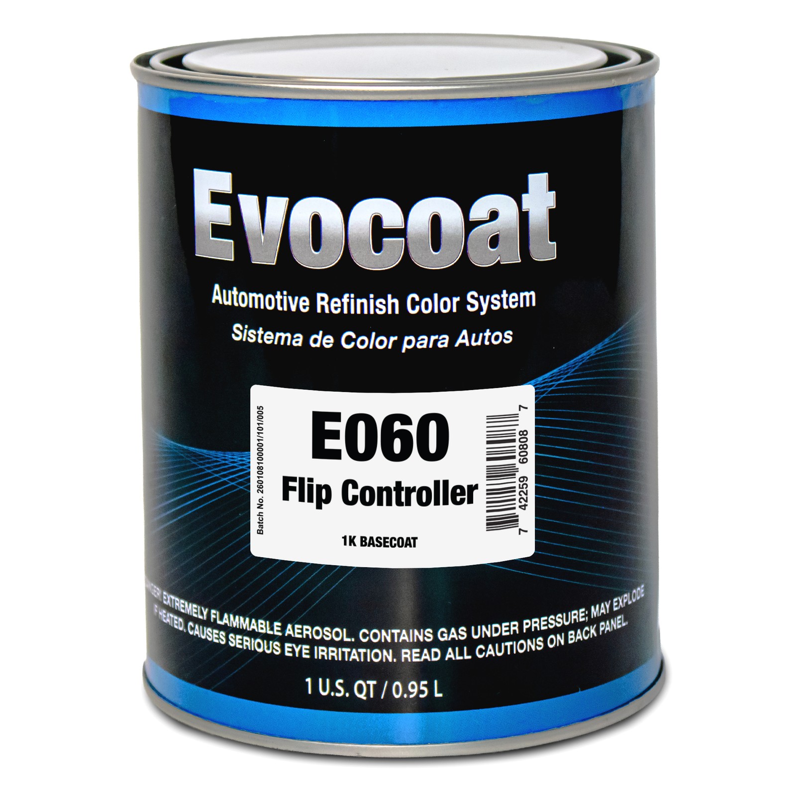 Evocoat 1K Base Coat E060 Flip Controller QT, (Compatible With PC-60 1:1 Mix