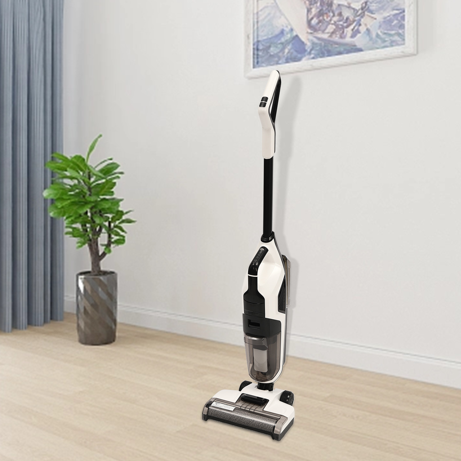 Hard Floor Cordless Wet Dry Vacuum Floor Cleaner Mop Vacuum Cleaning Machine USA