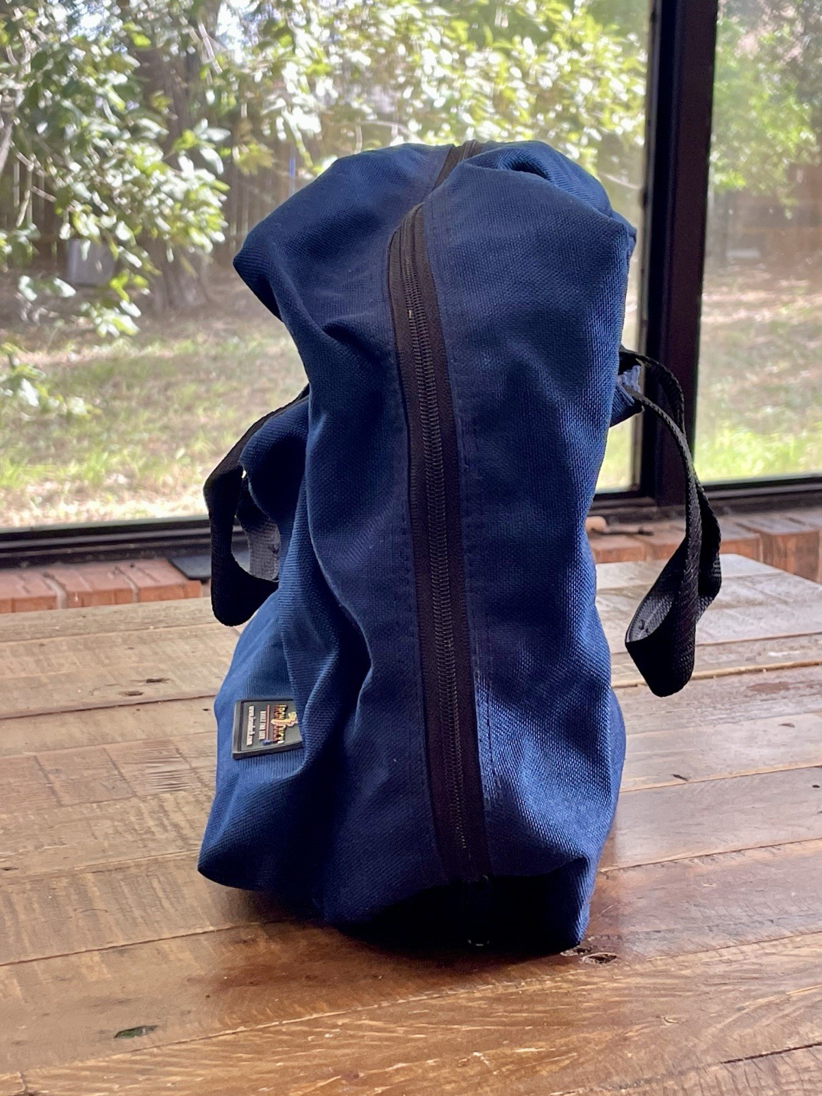Iron Duck Built For Life EMS Trauma Bag 16” X 12” X 7” Blue Excellent Condition