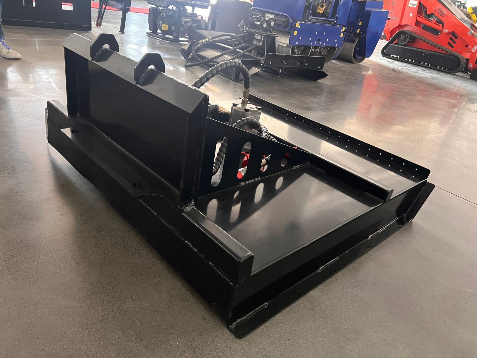 AGT Mini Skid Steer Brush Cutter with 2 Blades 35″ Working Width in Stock USA