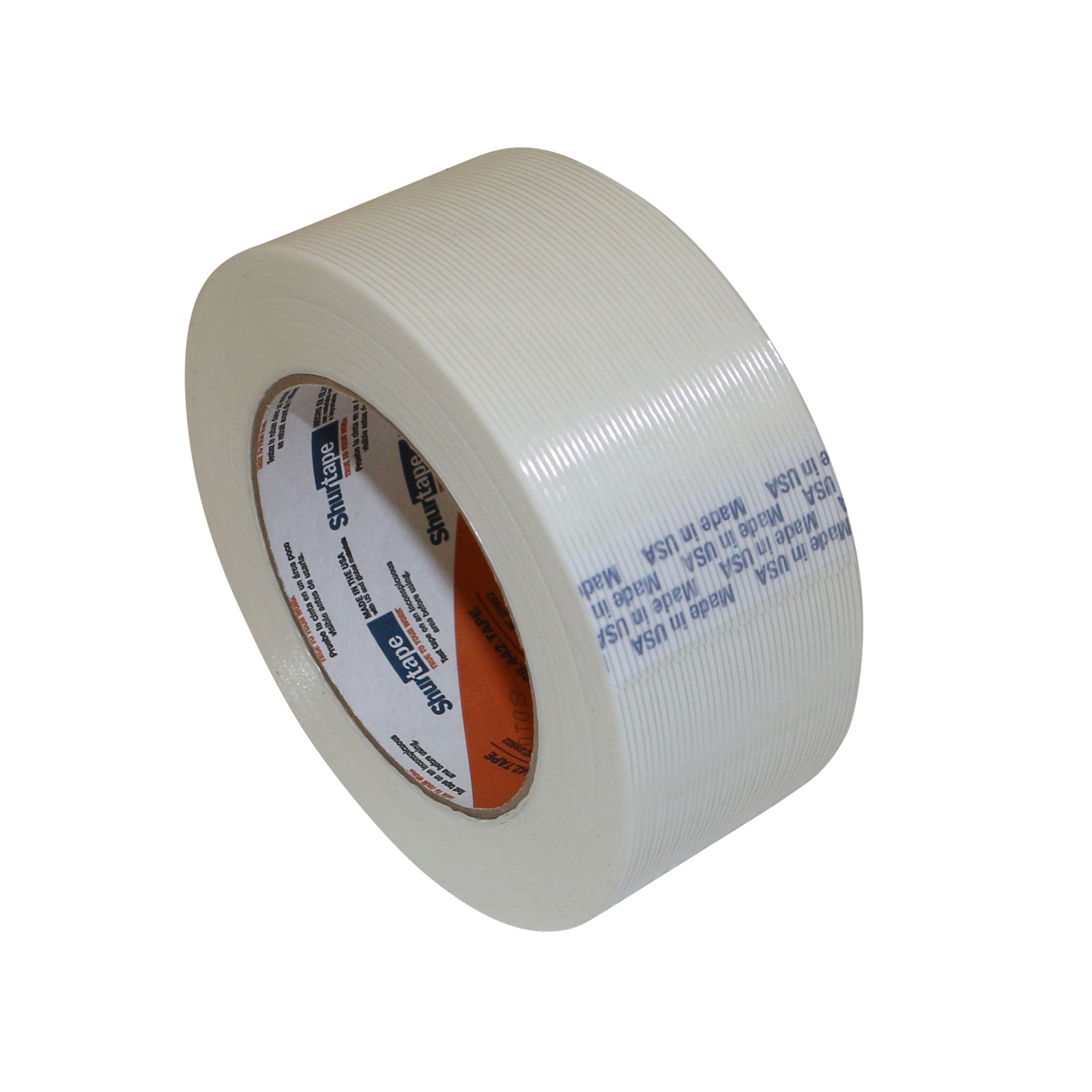 Shurtape Economy Grade Filament Strapping Tape (GS-490): 2 in. x 60 yds. (White)