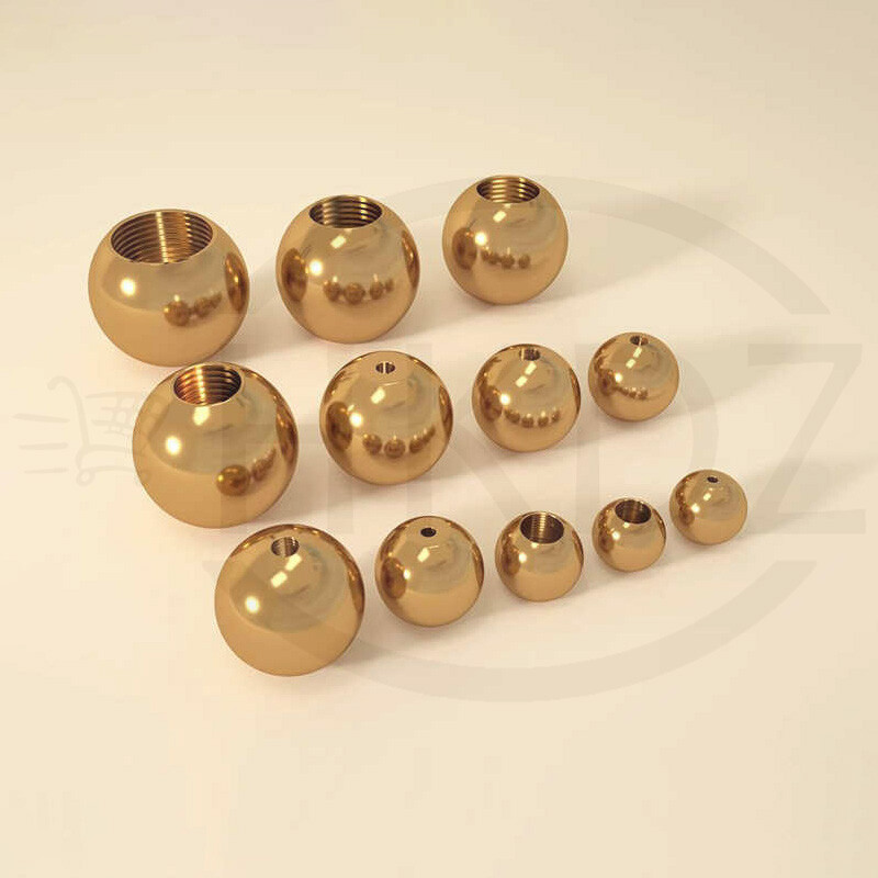 Brass Ball Bearing With Threaded M3 M4 M5 M6 M8 M10 M12 Diameter Ø6mm -Ø25mm