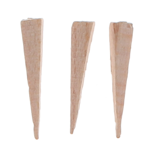 House Brand Dentistry 101248 Dental Matrix Wood Wedges Triangular Small 500/Pk