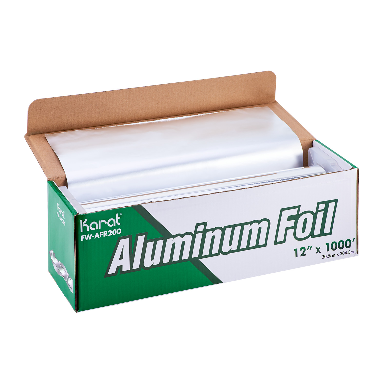 Karat 12″ x 1000′ Standard Aluminum Foil Roll – 1 roll, FW-AFR200