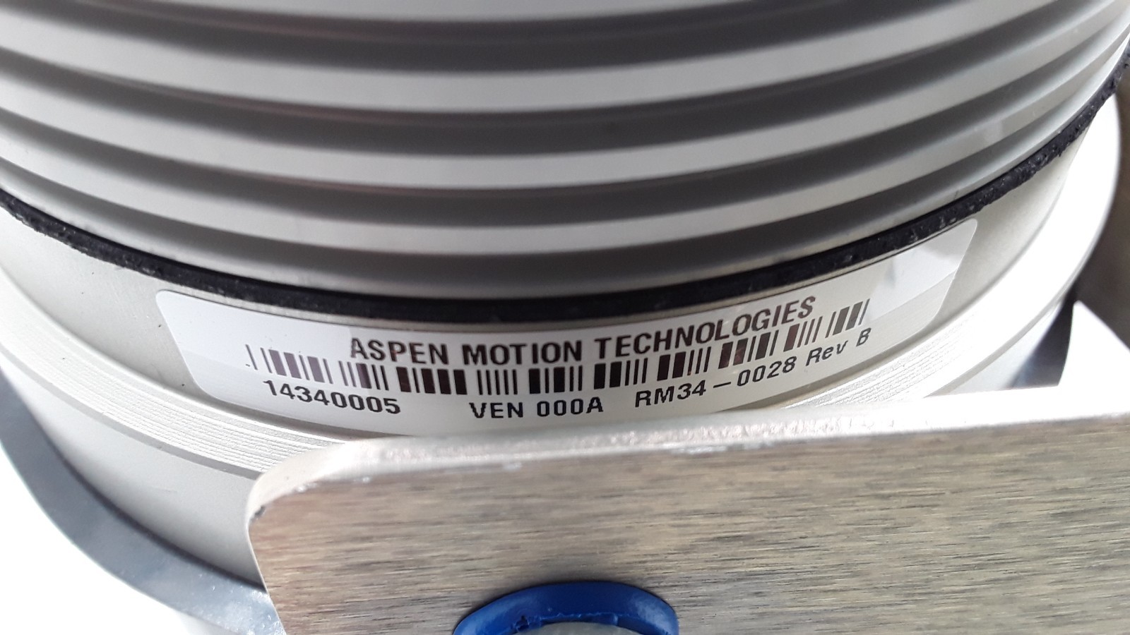 Aspen Motion Technologies 14340005 VEN 000A RM34-0028 Rev B Pump