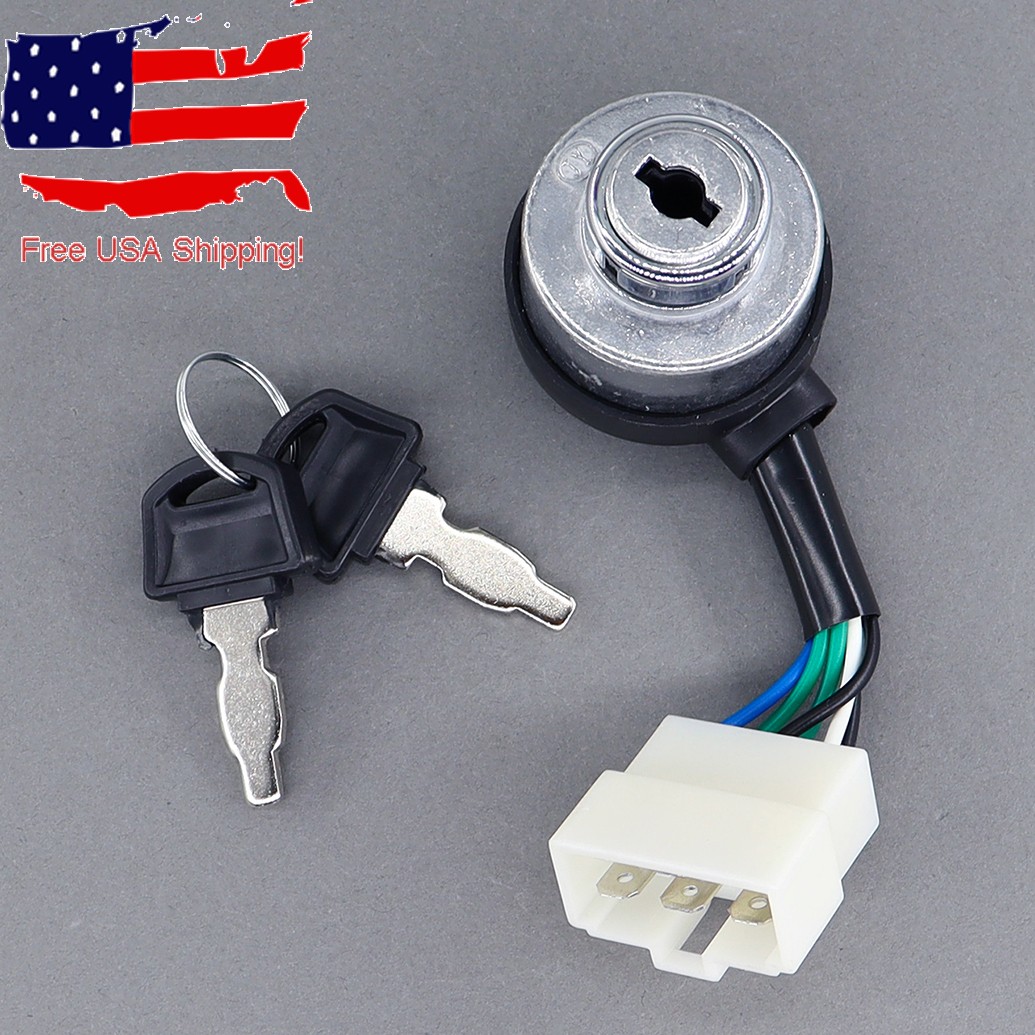Ignition Key Switch For 5.5 6.5 7 HP 168F 168FA 168FB 170F 170FD 177F 188F 190F